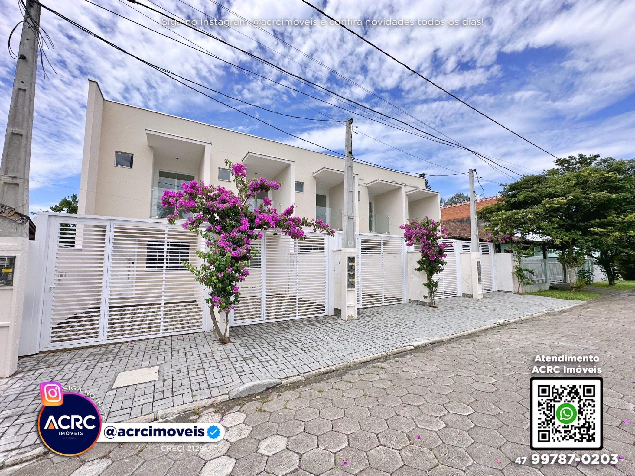 ACRC Imóveis - CA03602 - Sobrado a Venda no Bairro Fidélis em Blumenau — foto 2