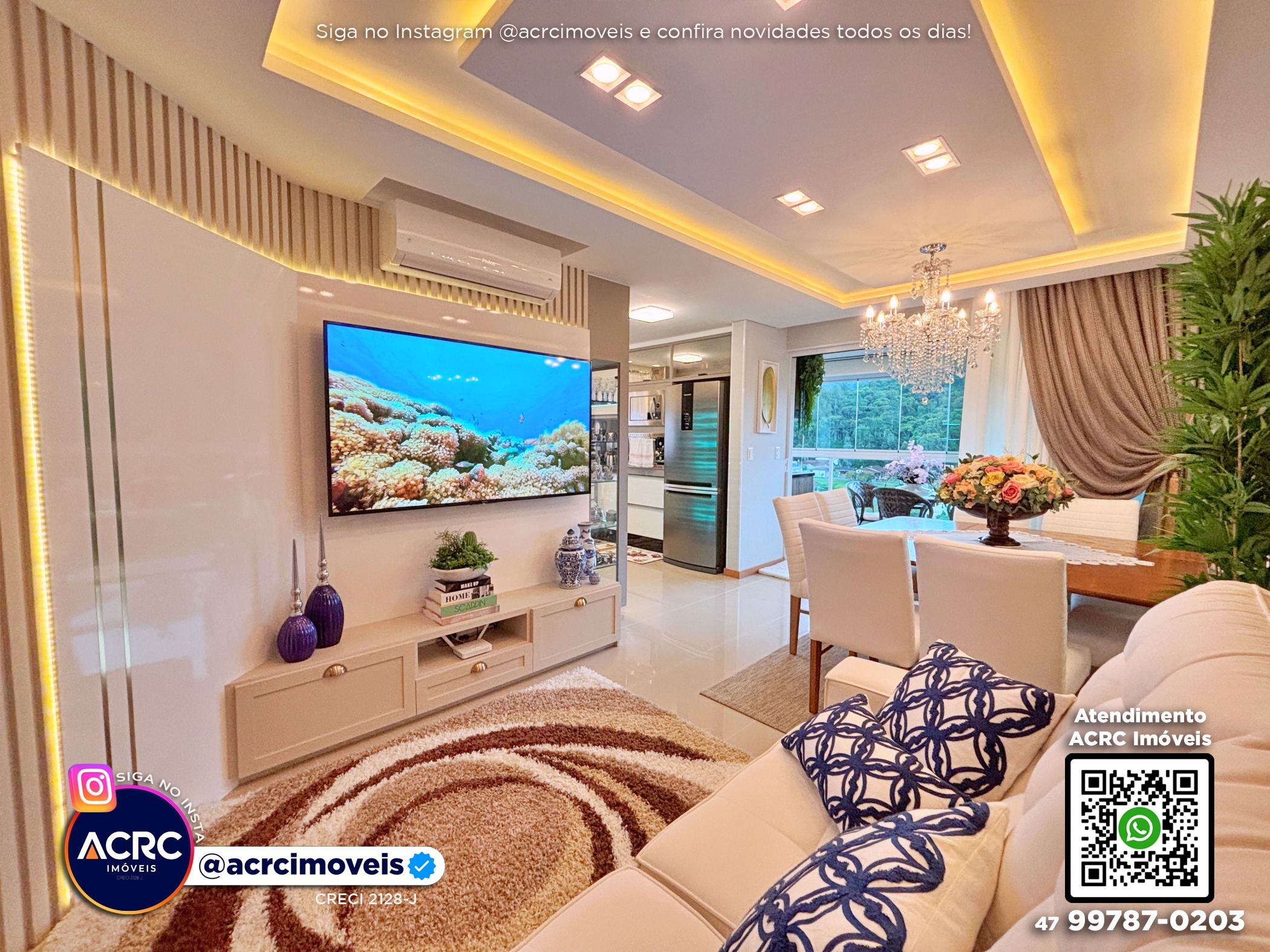 ACRC Imóveis - AP09831 - Apartamento a Venda no Bairro Itoupava Central em Blumenau - foto 1