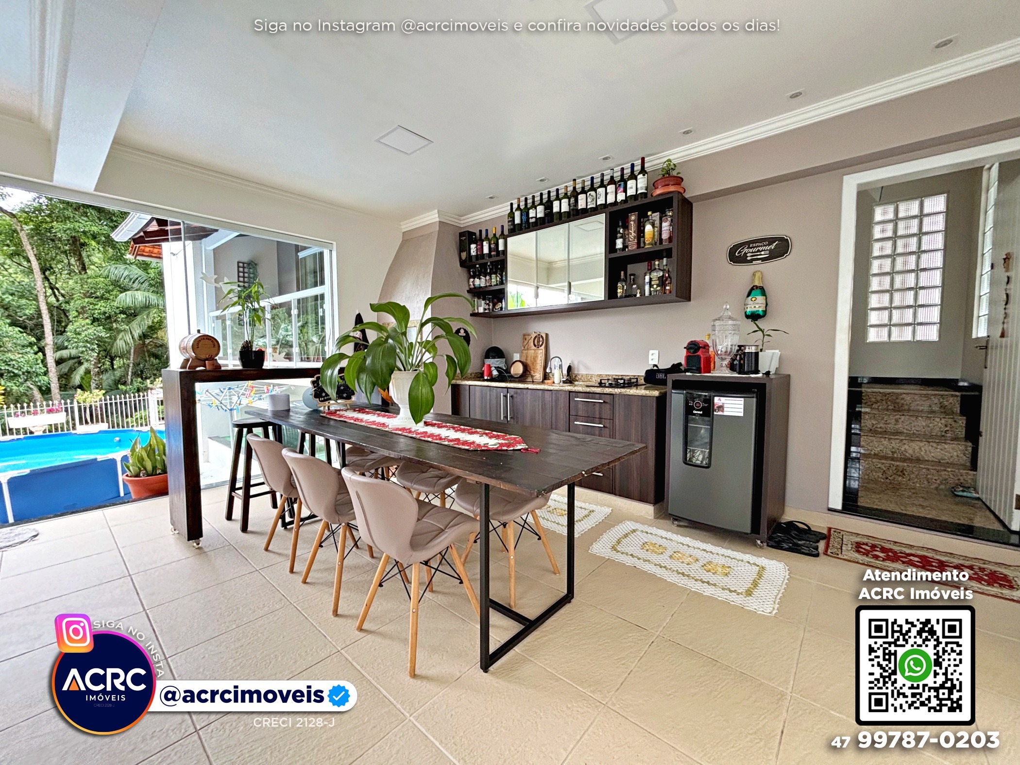 ACRC Imóveis - CA03649 - Casa a Venda no Bairro Garcia em Blumenau — foto 5