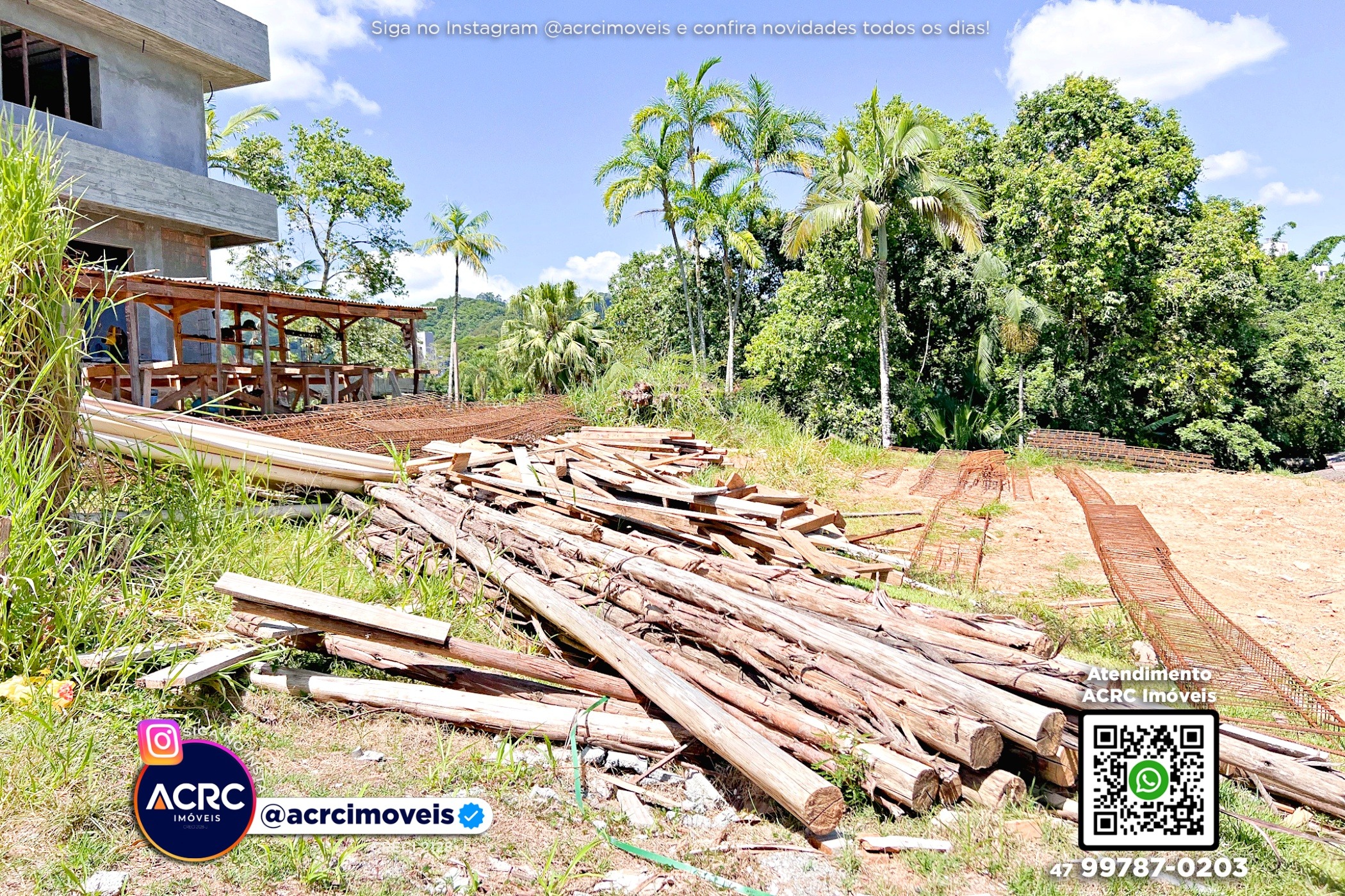 ACRC Imóveis - TE01322 - Terreno a Venda em condomínio fechado no Bairro Velha em Blumenau — foto 4