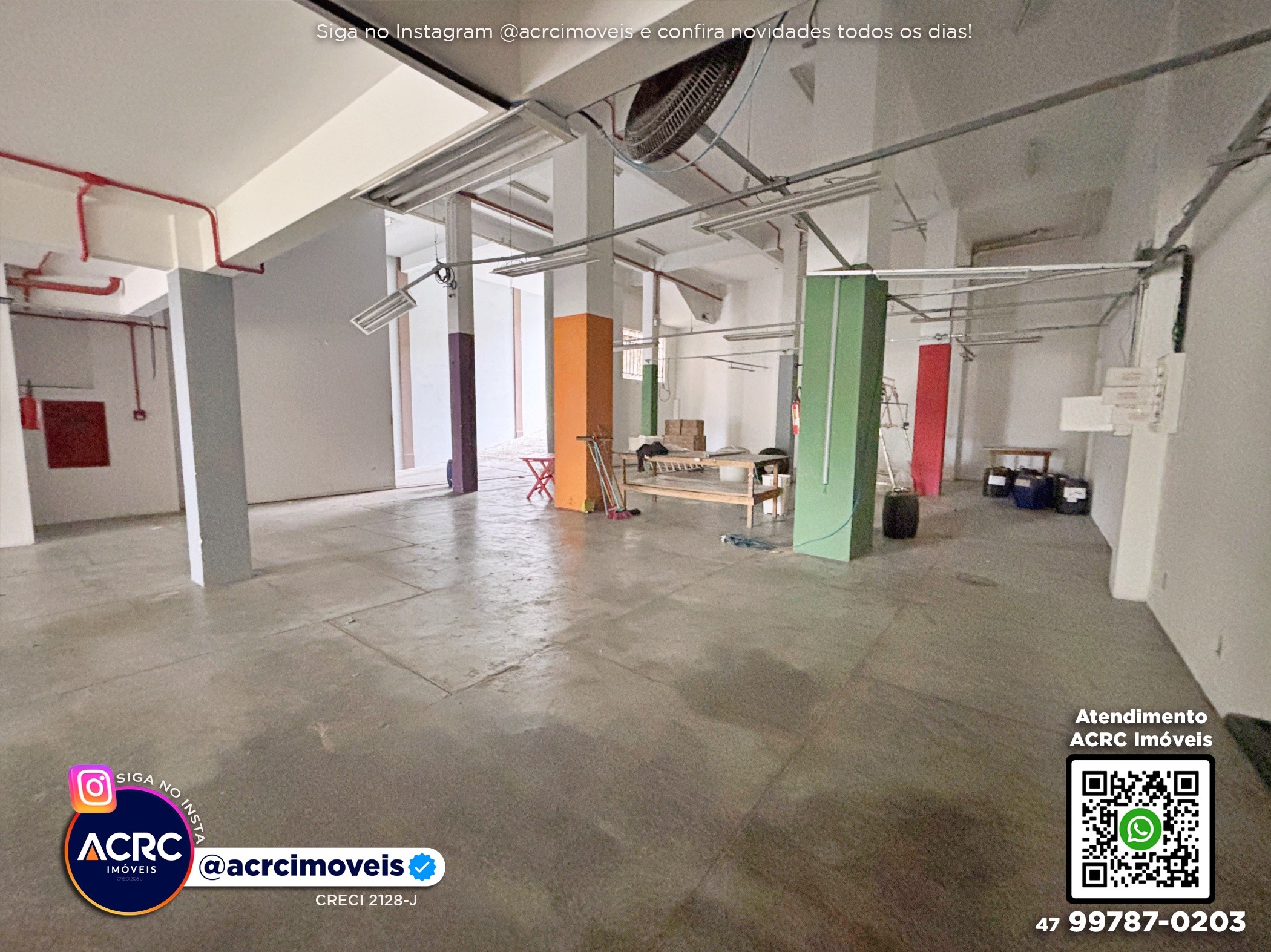 ACRC Imóveis - GL00417 - Galpão para Locação no Bairro Água Verde em Blumenau — foto 2