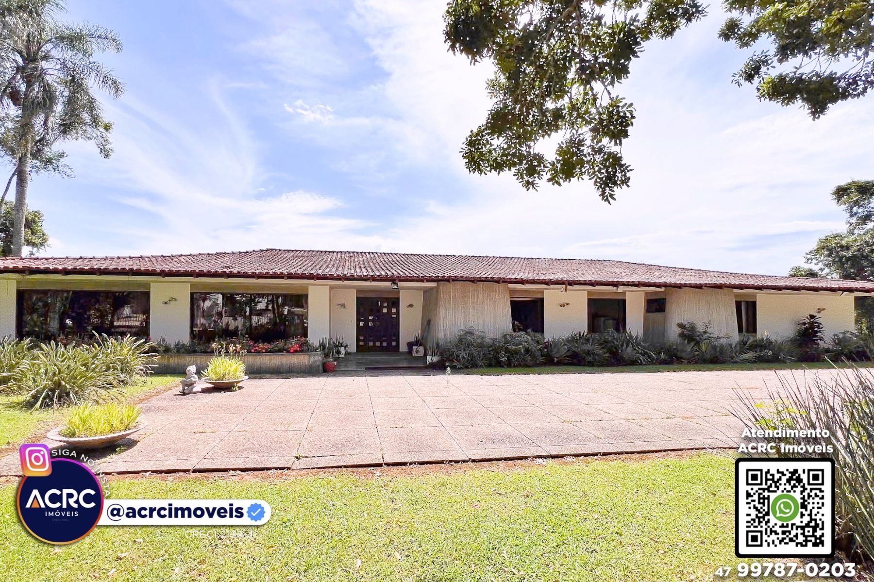 ACRC Imóveis - CA03610 - Casa de alto padrão a Venda no Bairro Itoupava Seca em Blumenau — foto 2