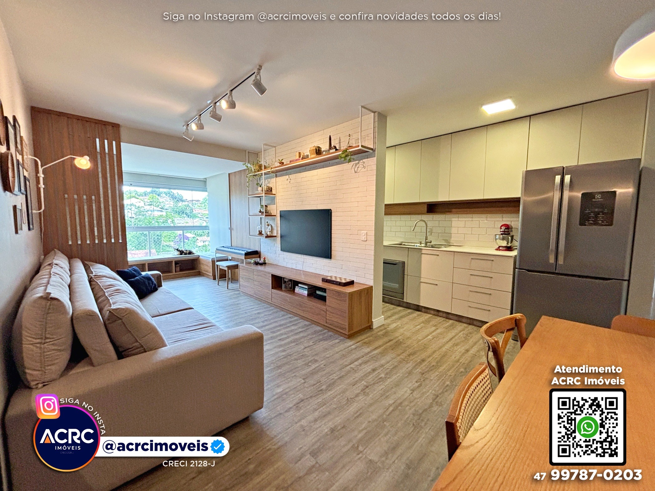 ACRC Imóveis - AP09900 - Apartamento a Venda no Bairro Itoupava Norte em Blumenau - foto 1