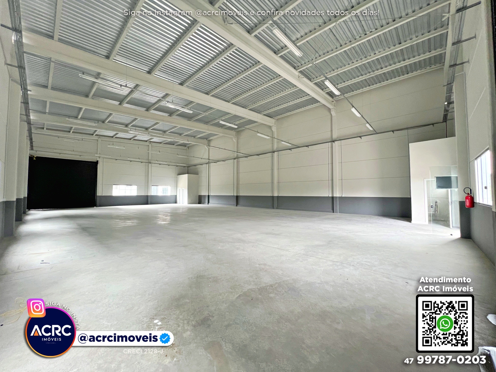 ACRC Imóveis - GL00423 - Galpão para Locação no Bairro Figueira em Gaspar - foto 1