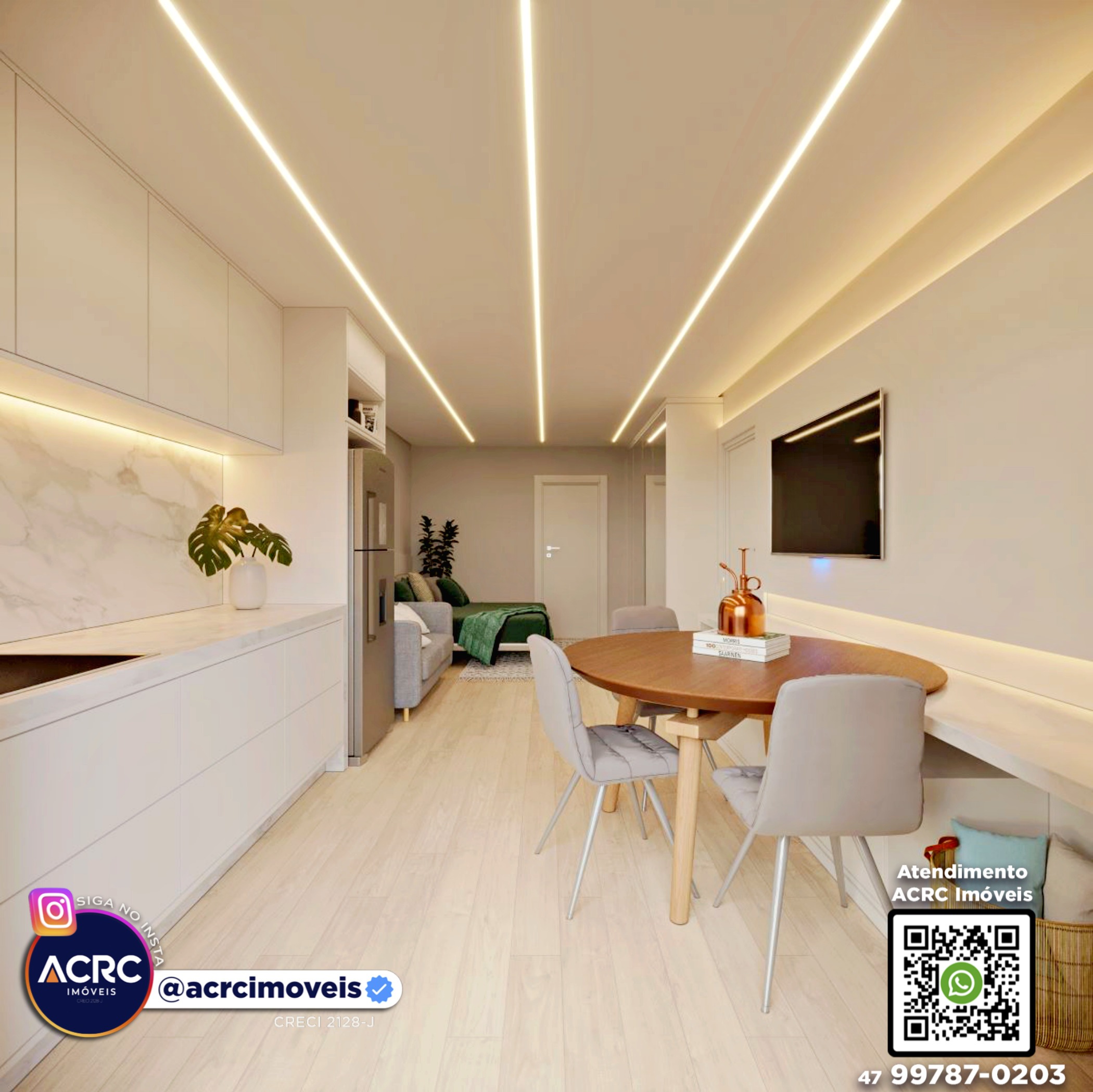 ACRC Imóveis - AP09965 - Apartamento em construção a Venda no Bairro Centro em Blumenau — foto 5