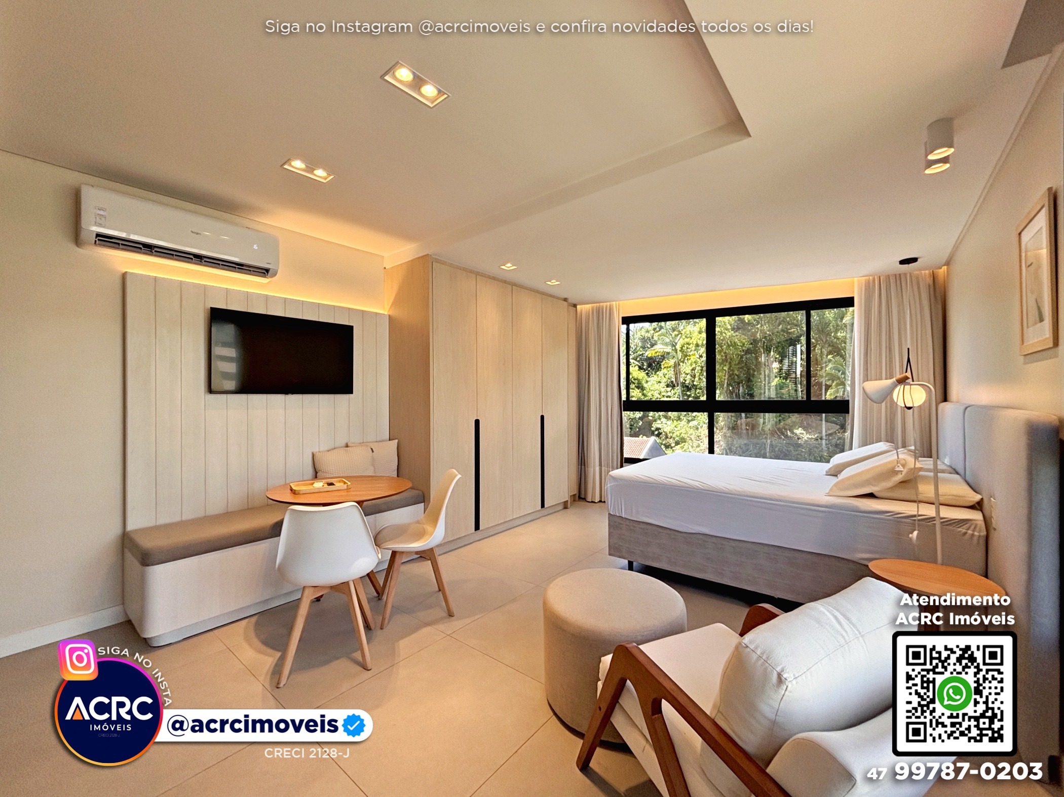 ACRC Imóveis - AP09987 - Apartamento para Locação no Bairro Centro em Blumenau - foto 1