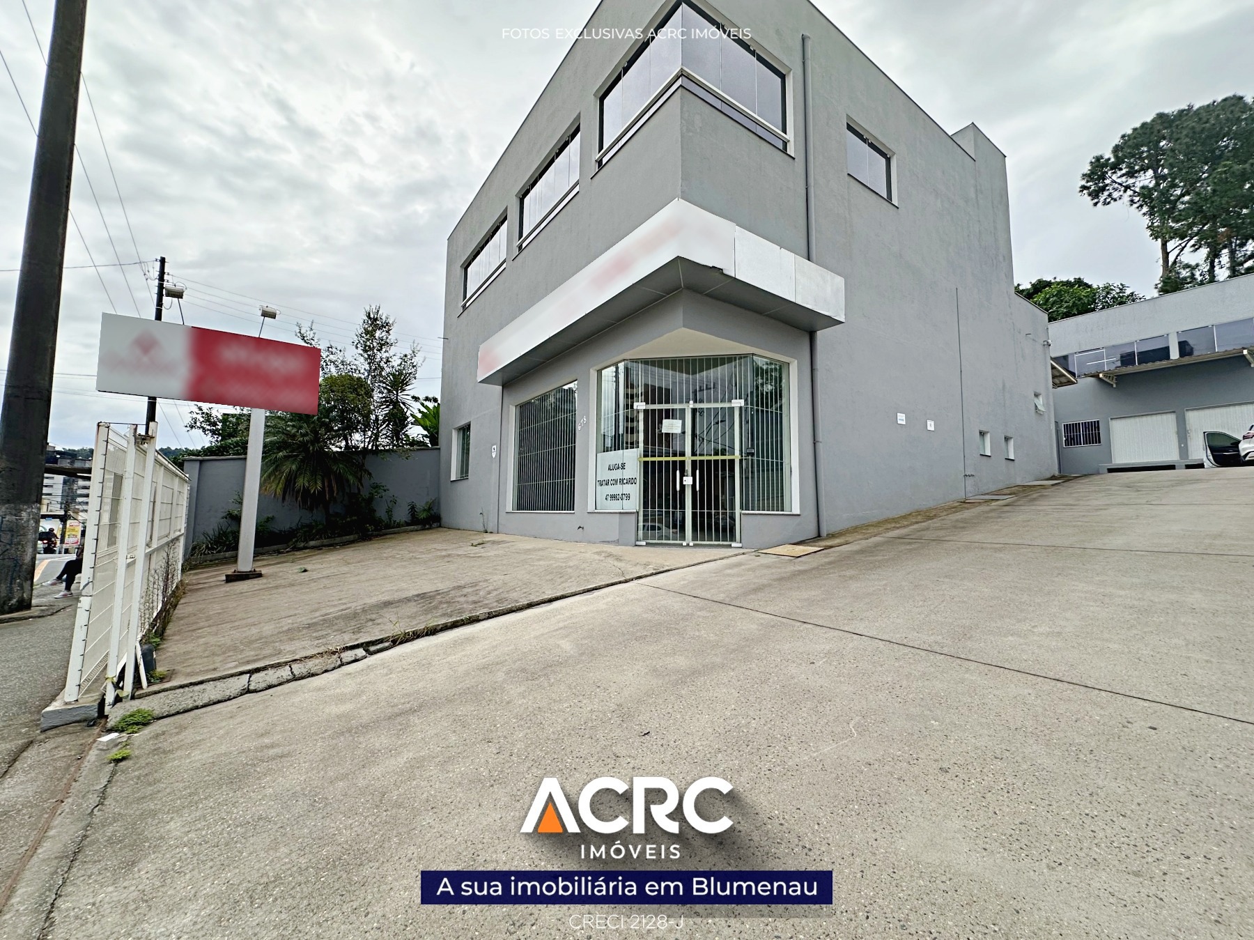 ACRC Imóveis - GL00419 - Galpão a Venda no Bairro Vila Nova em Blumenau — foto 2