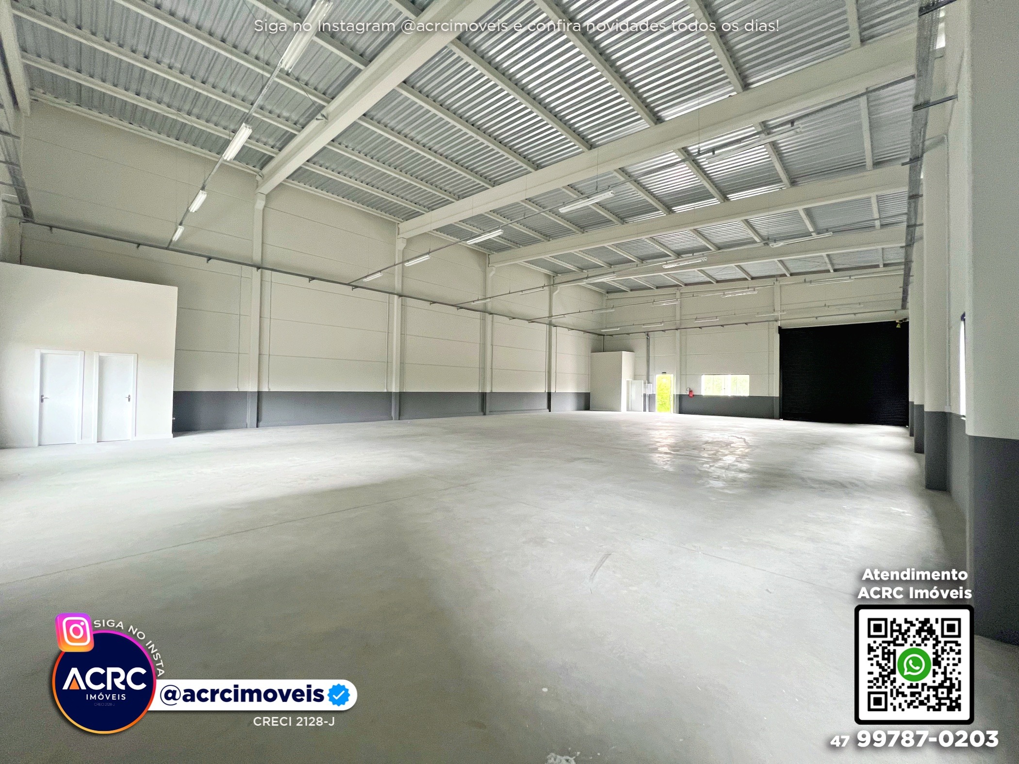 ACRC Imóveis - GL00423 - Galpão para Locação no Bairro Figueira em Gaspar — foto 3