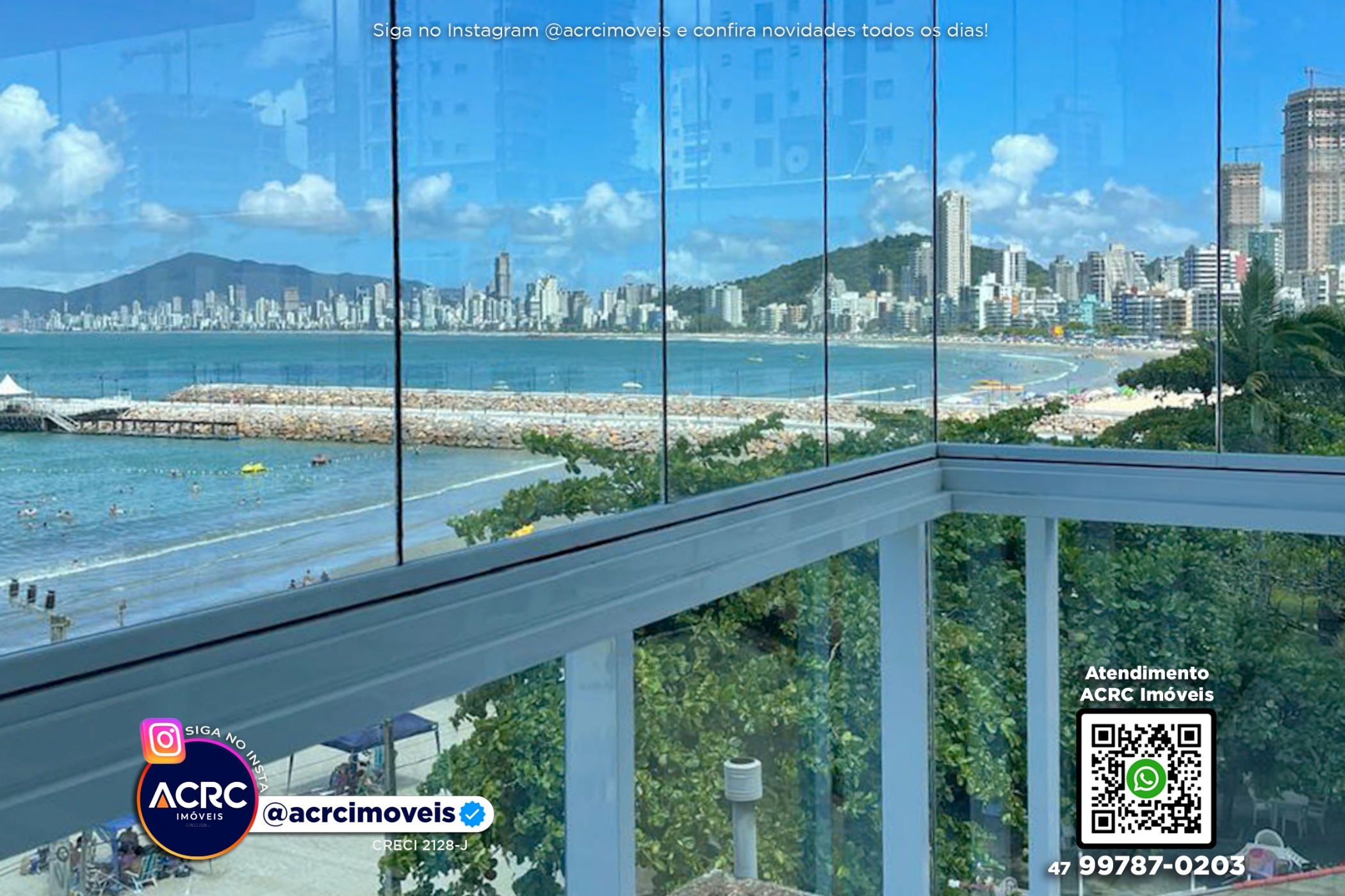 ACRC Imóveis - AP09991 - Apartamento beira mar a Venda no Centro de Itapema — foto 4