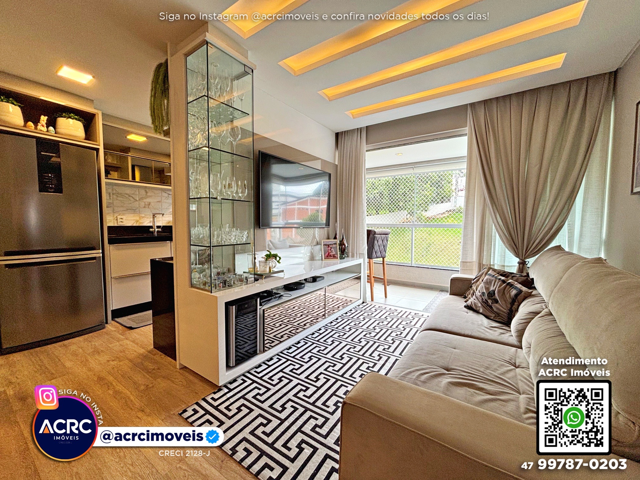 ACRC Imóveis - AP10052 - Apartamento a Venda no Bairro Fortaleza em Blumenau - foto 1