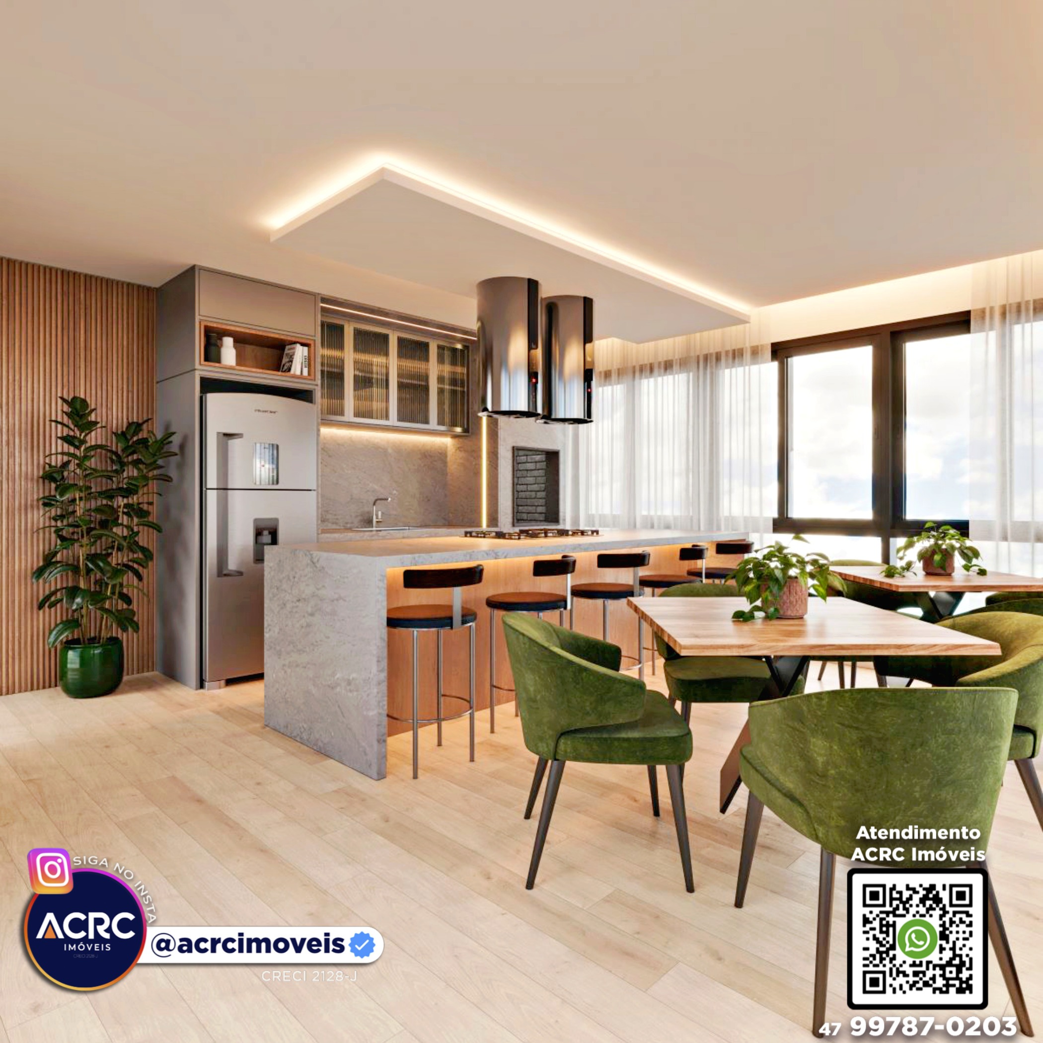 ACRC Imóveis - AP09965 - Apartamento em construção a Venda no Bairro Centro em Blumenau — foto 7