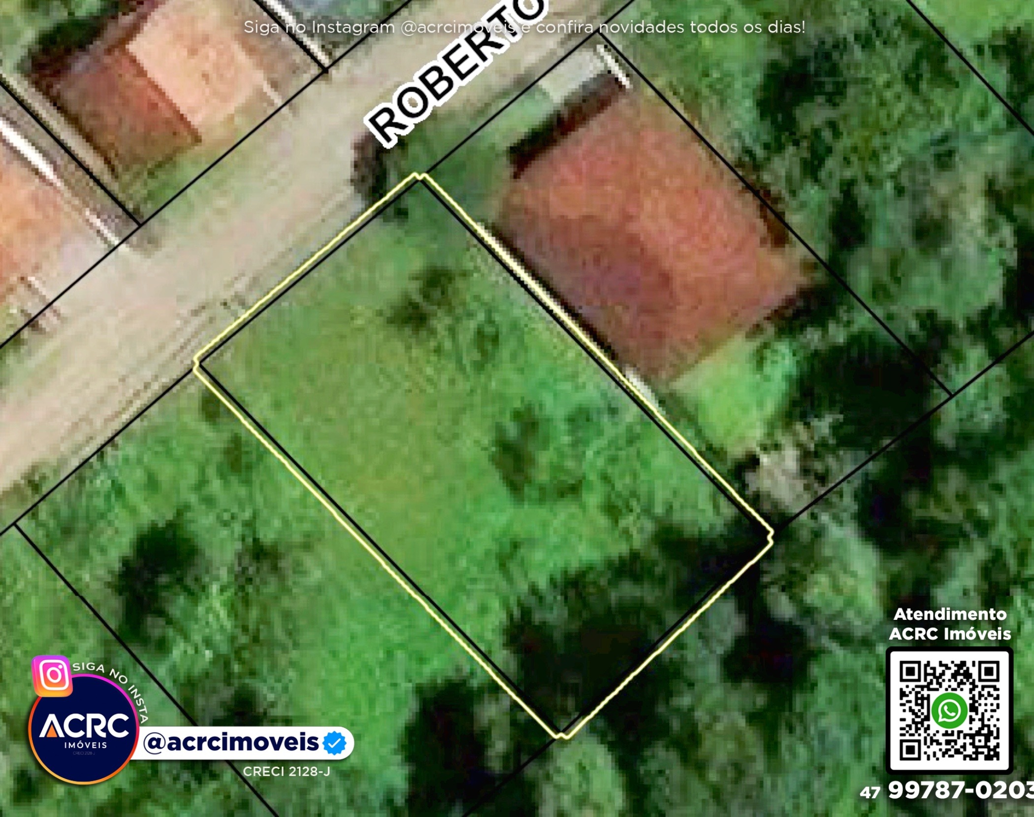 ACRC Imóveis - TE01332 - Terreno com um total de 646m a Venda no Bairro Itoupava Seca em Blumenau - foto 1