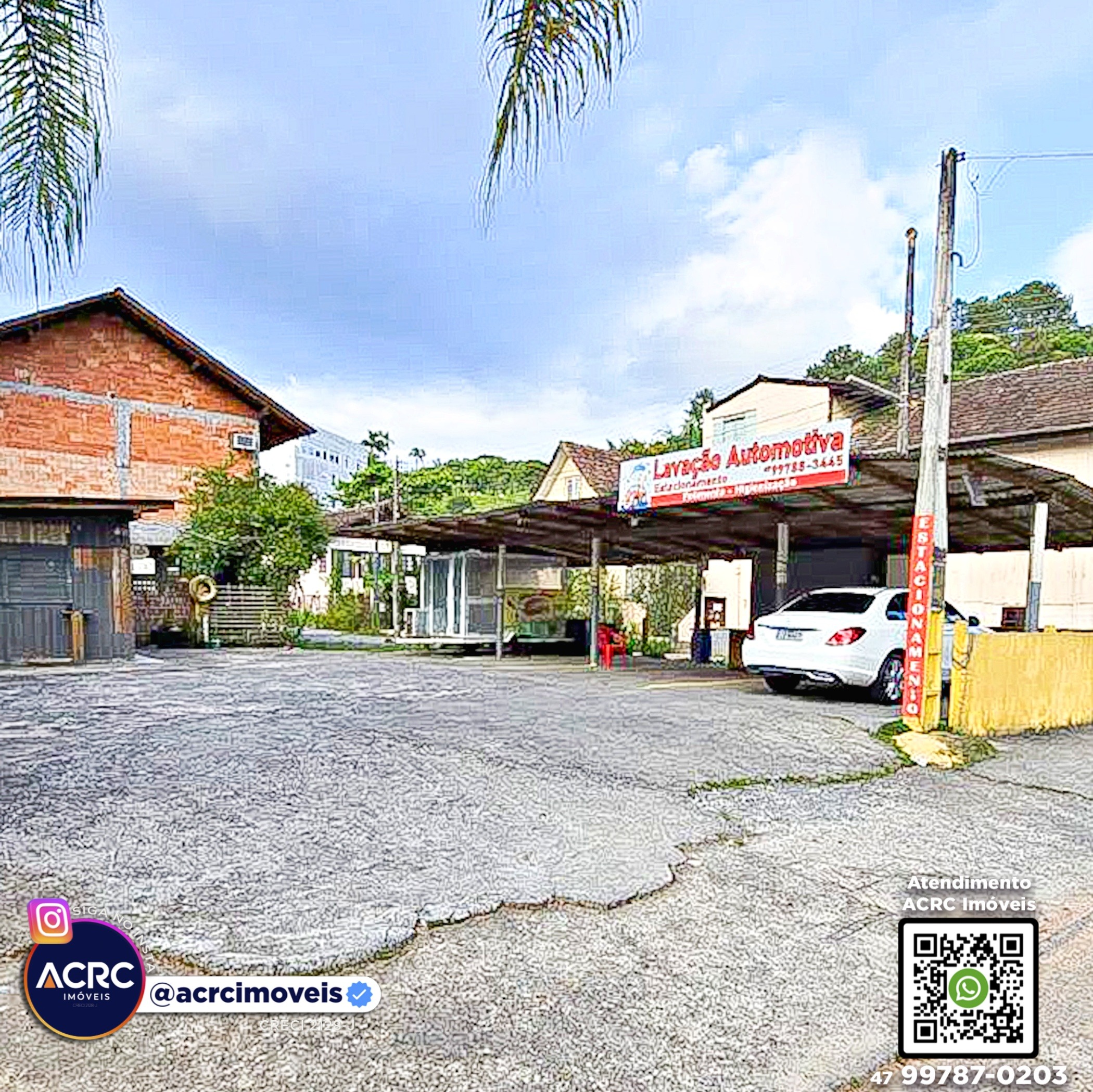 ACRC Imóveis - TE01343 - Terreno com um total de 266m a Venda no Bairro Garcia em Blumenau — foto 2