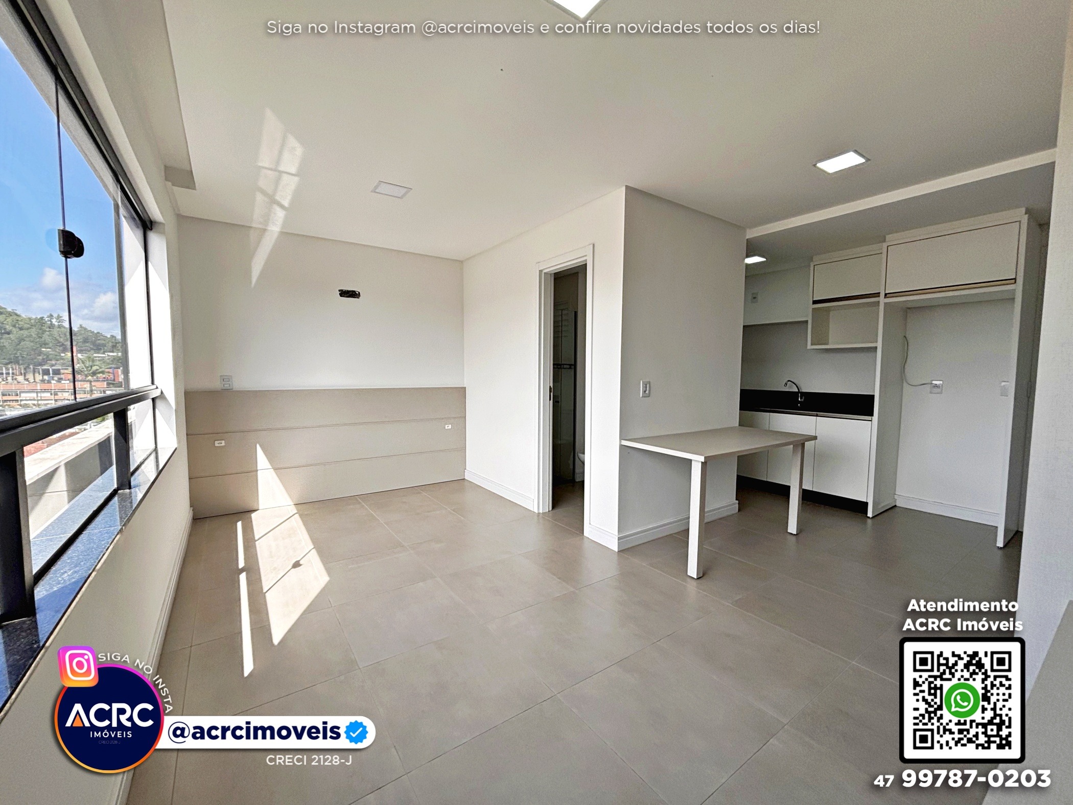 ACRC Imóveis - AP10058 - Apartamento Loft a Venda no Bairro Itoupava Seca em Blumenau - foto 1
