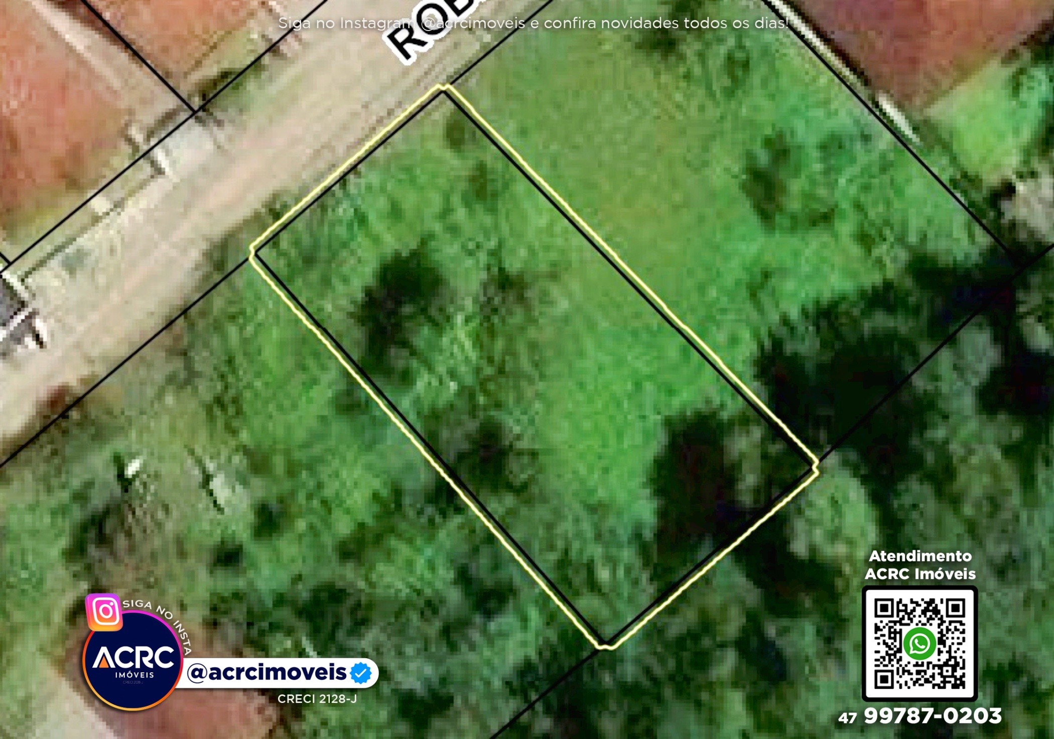 ACRC Imóveis - TE01333 - Terreno com um total de 684m a Venda no Bairro Itoupava Seca em Blumenau - foto 1