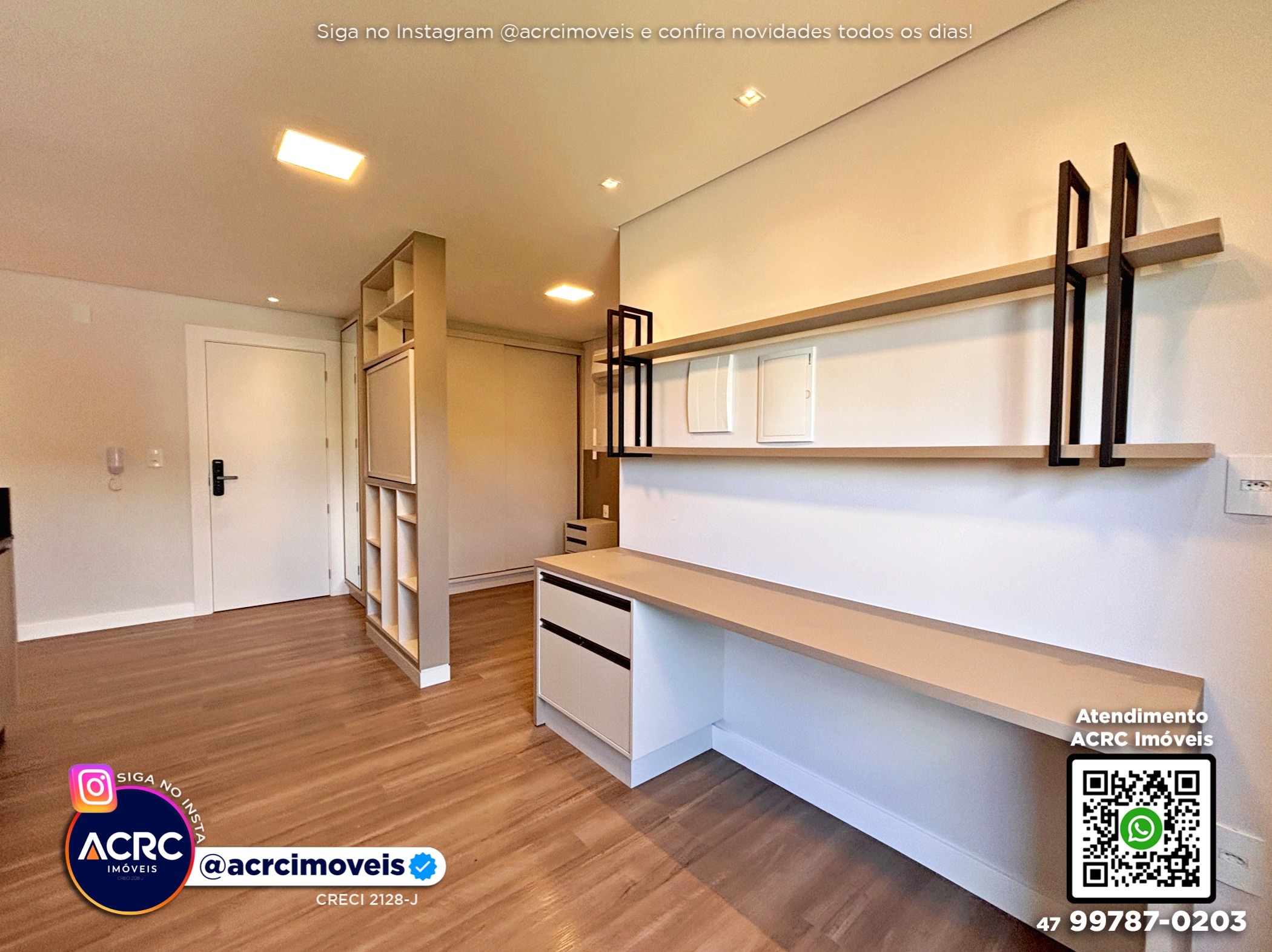 ACRC Imóveis - AP09964 - Apartamento para Locação no Bairro Centro em Blumenau — foto 4