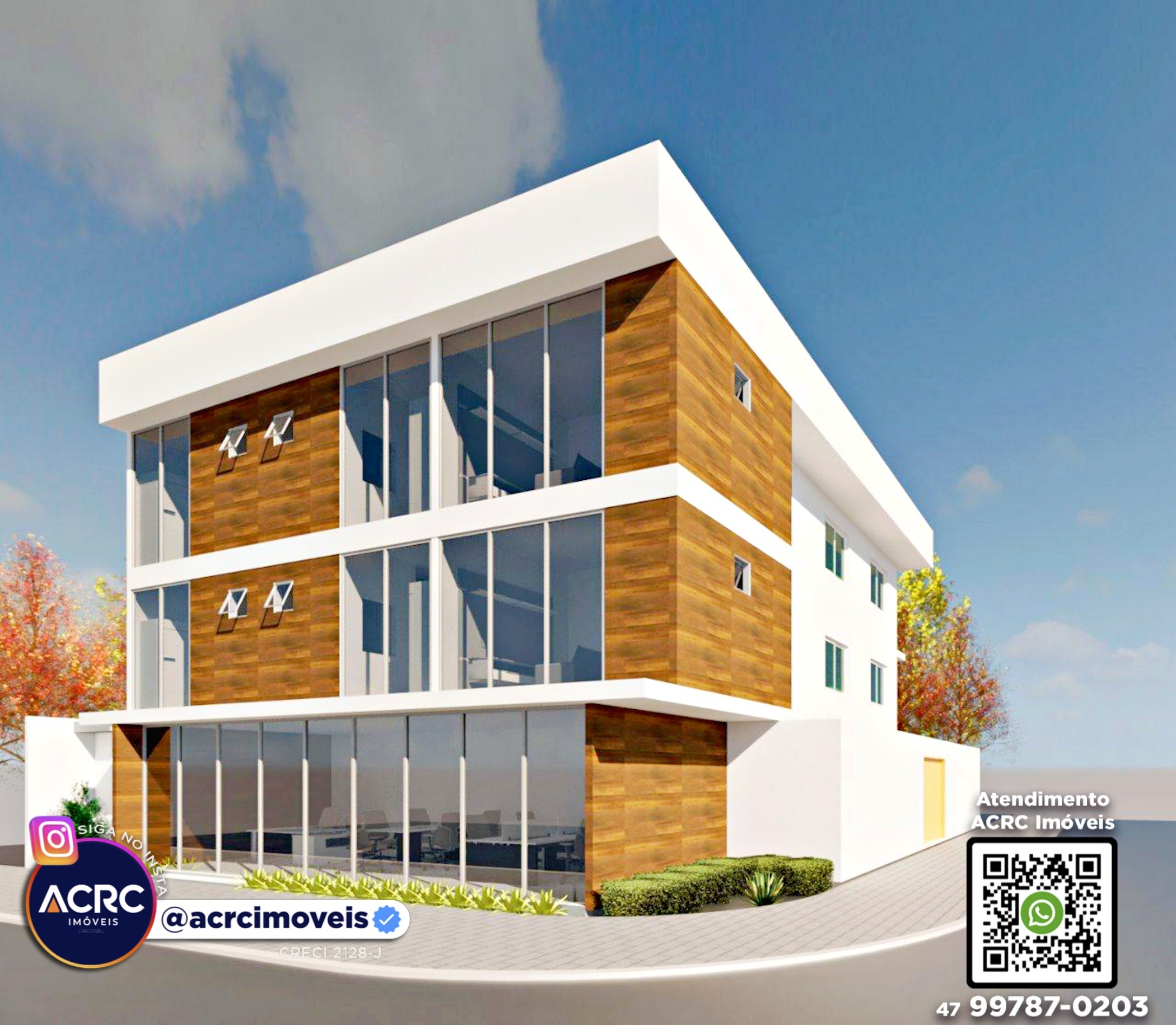 ACRC Imóveis - TE01343 - Terreno com um total de 266m a Venda no Bairro Garcia em Blumenau — foto 4