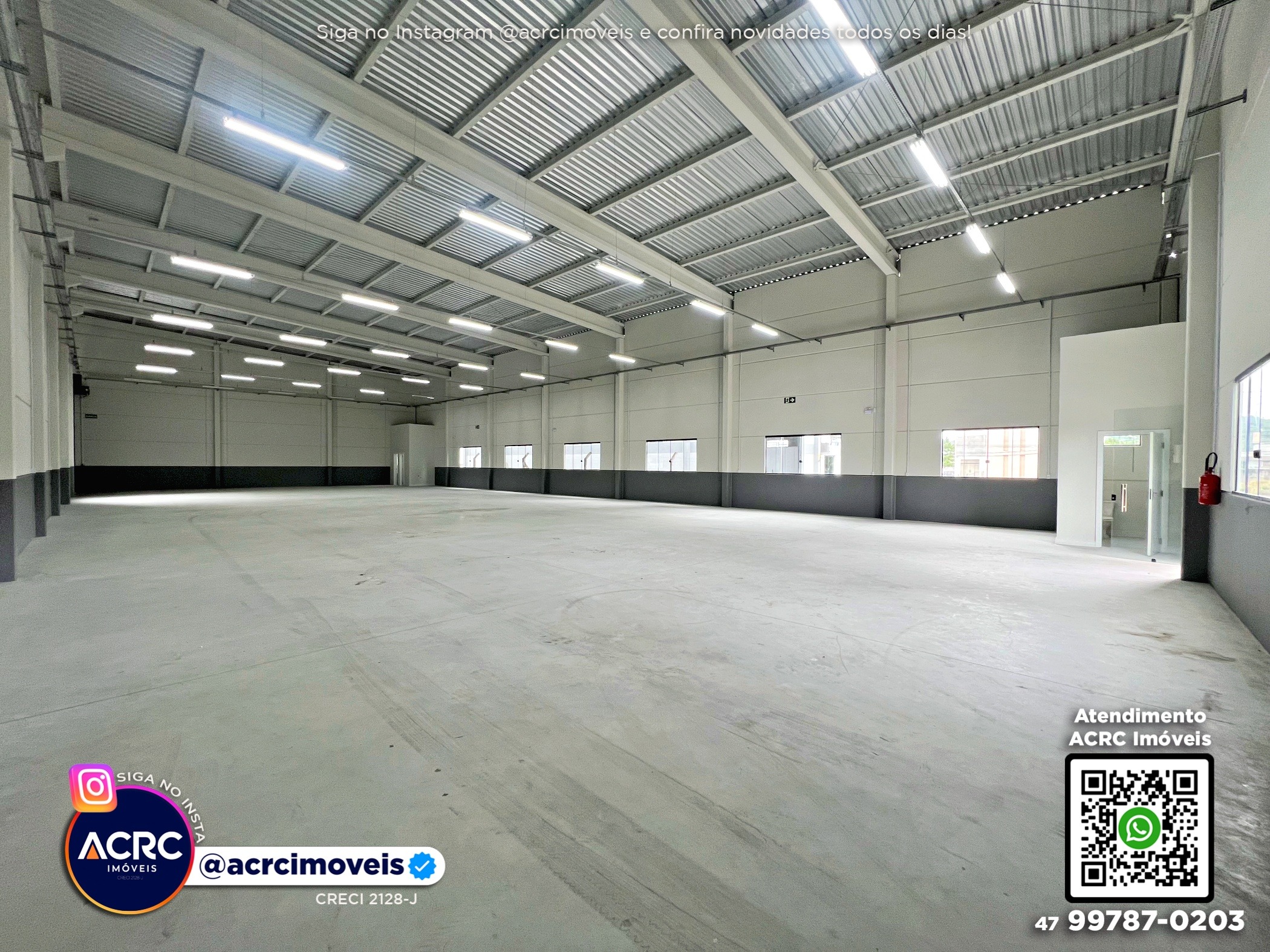 ACRC Imóveis - GL00422 - Galpão para Locação no Bairro Figueira em Gaspar — foto 4