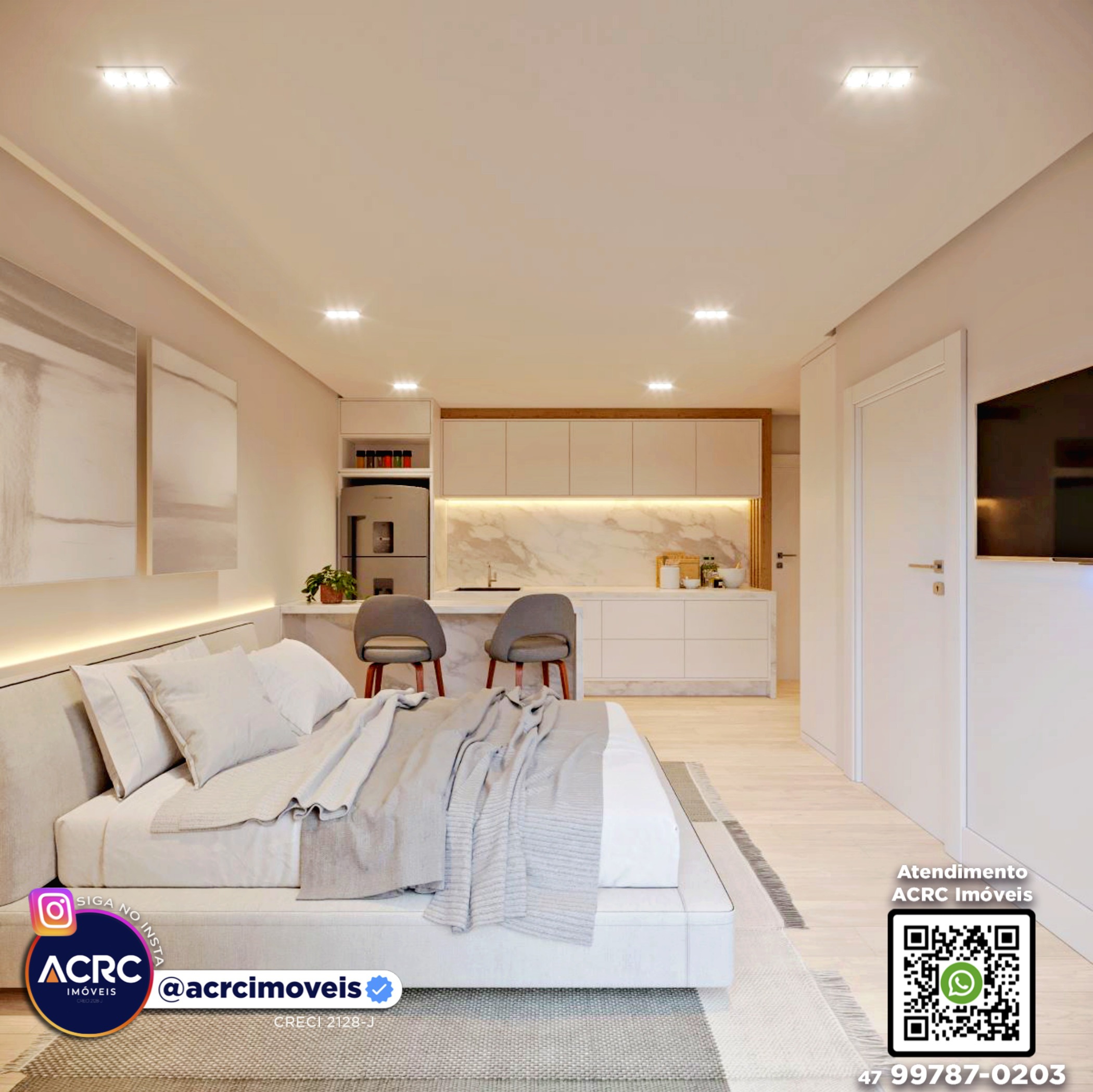 ACRC Imóveis - AP09965 - Apartamento em construção a Venda no Bairro Centro em Blumenau — foto 4