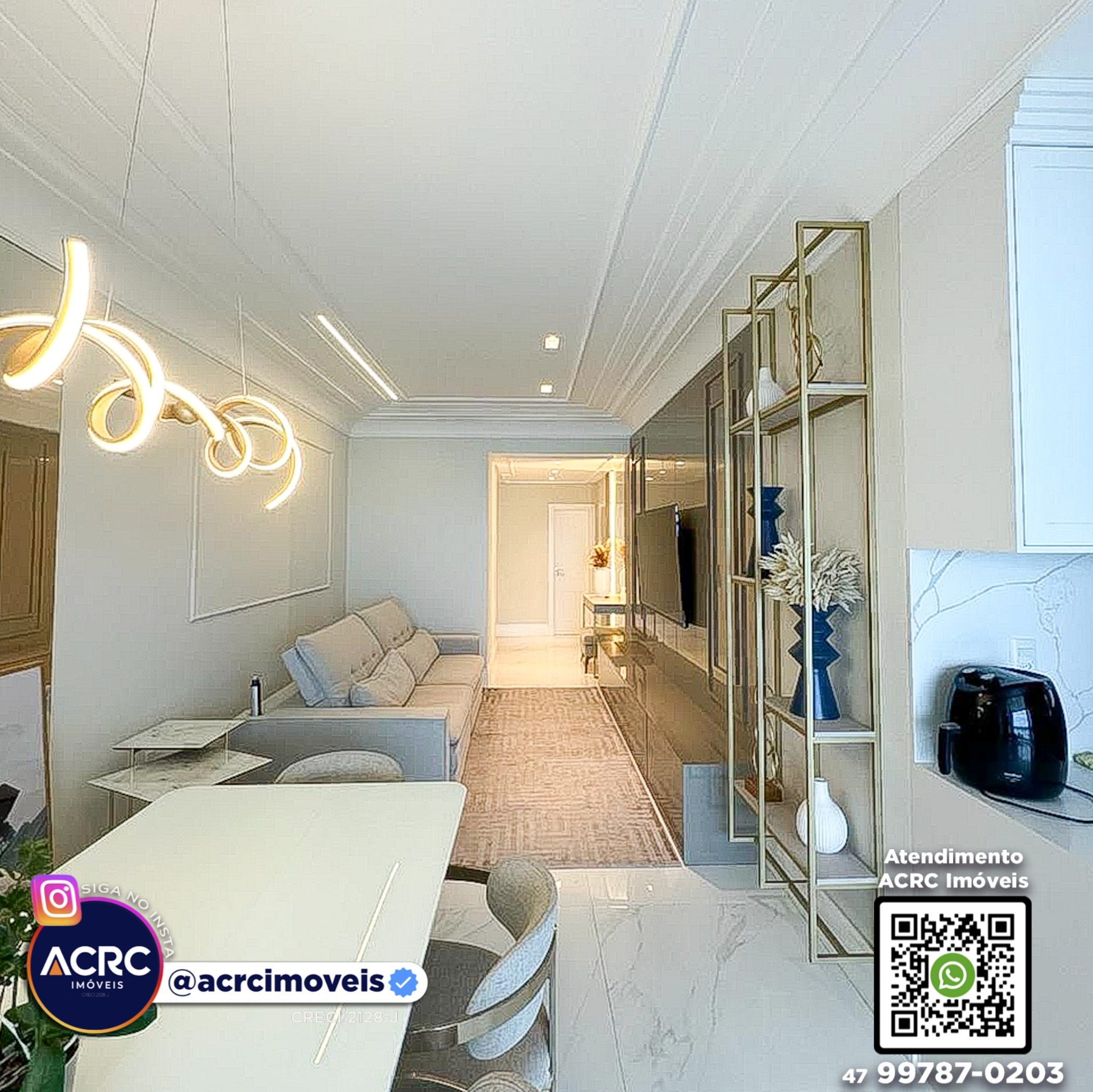 ACRC Imóveis - AP09990 - Apartamento beira mar a Venda no Centro de Itapema — foto 7