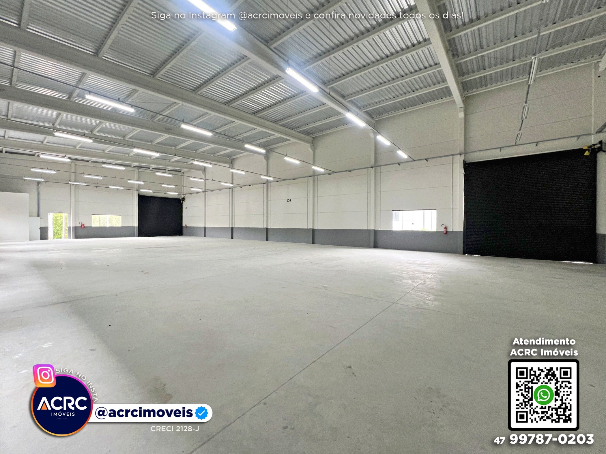 ACRC Imóveis - GL00422 - Galpão para Locação no Bairro Figueira em Gaspar — foto 2