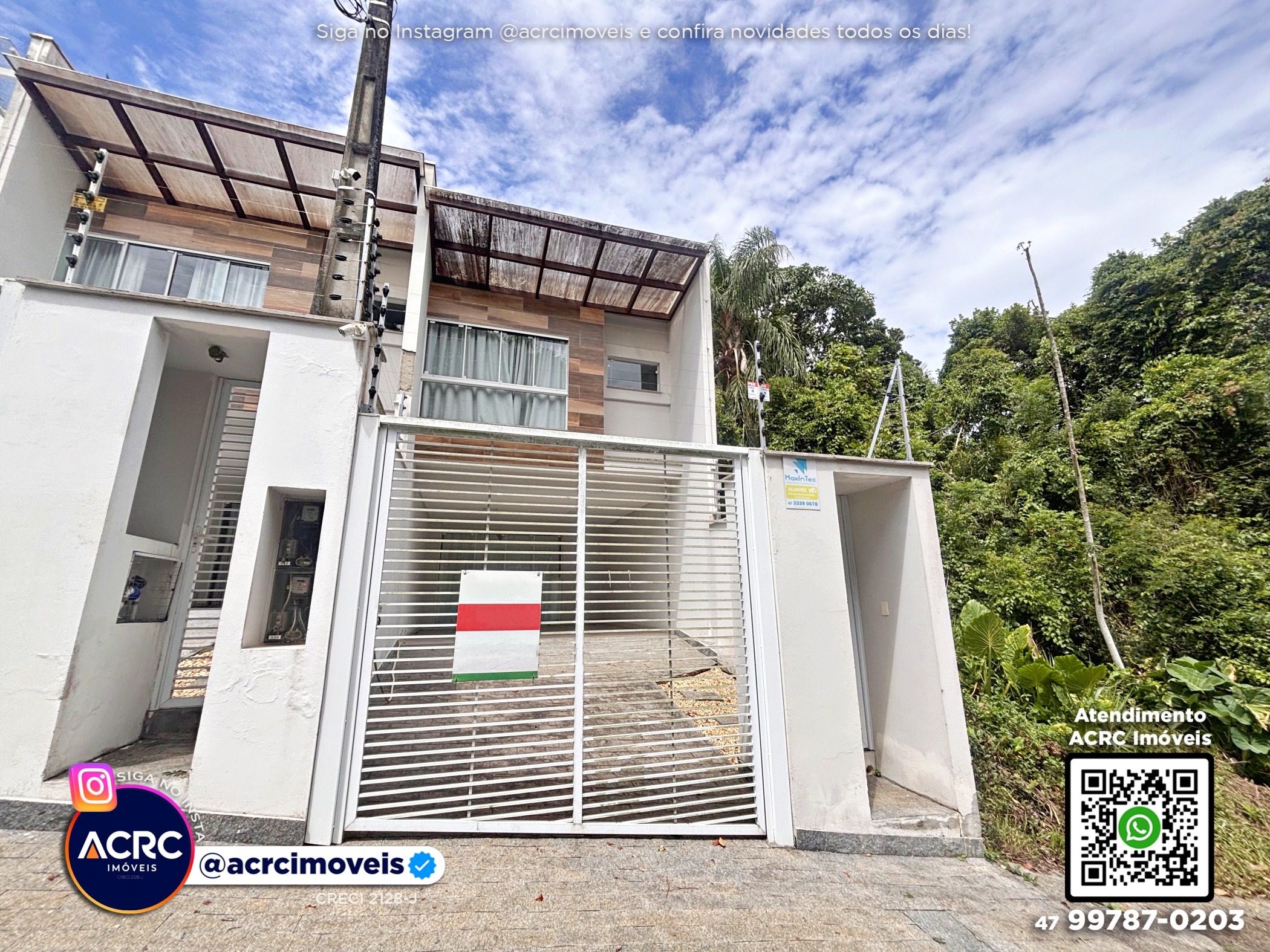 ACRC Imóveis - CA03694 - Sobrado a Venda no Bairro Fortaleza em Blumenau — foto 2