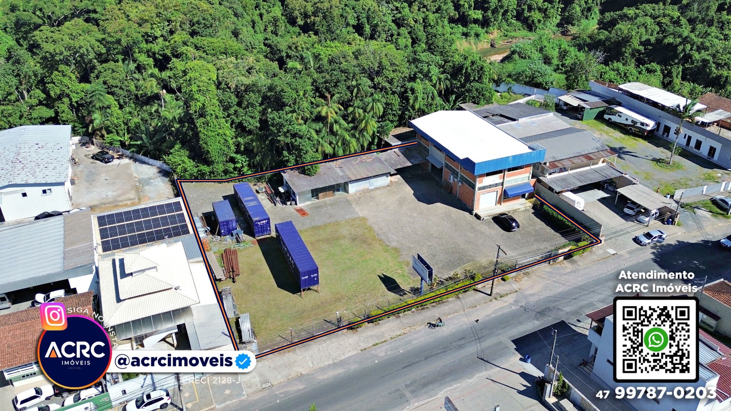 ACRC Imóveis - GL00427 - Galpão Comercial a Venda no Bairro Itoupava Norte em Blumenau - foto 1