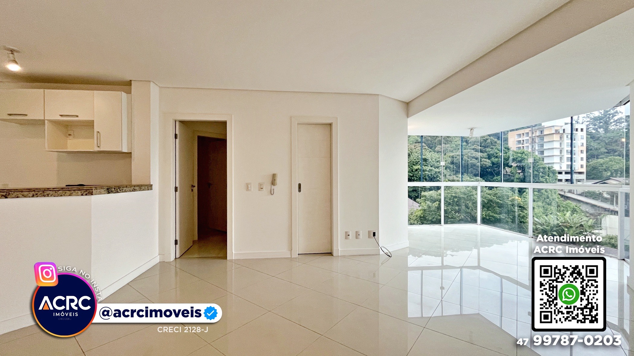 ACRC Imóveis - AP10101 - Apartamento para Locação no Bairro Itoupava Seca em Blumenau — foto 3