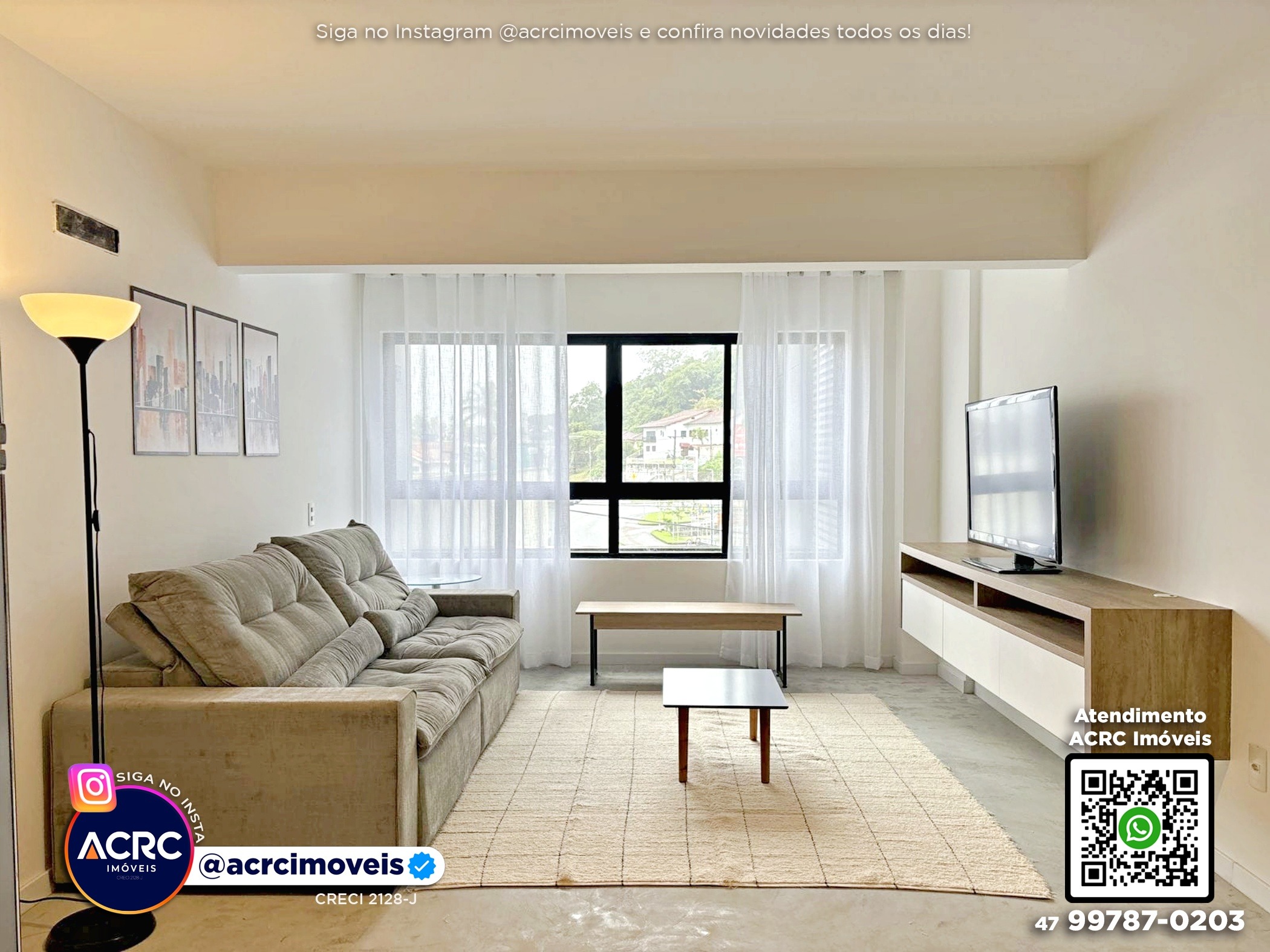 ACRC Imóveis - AP10127 - Apartamento com terraço a Venda no Bairro Itoupava Seca em Blumenau — foto 3