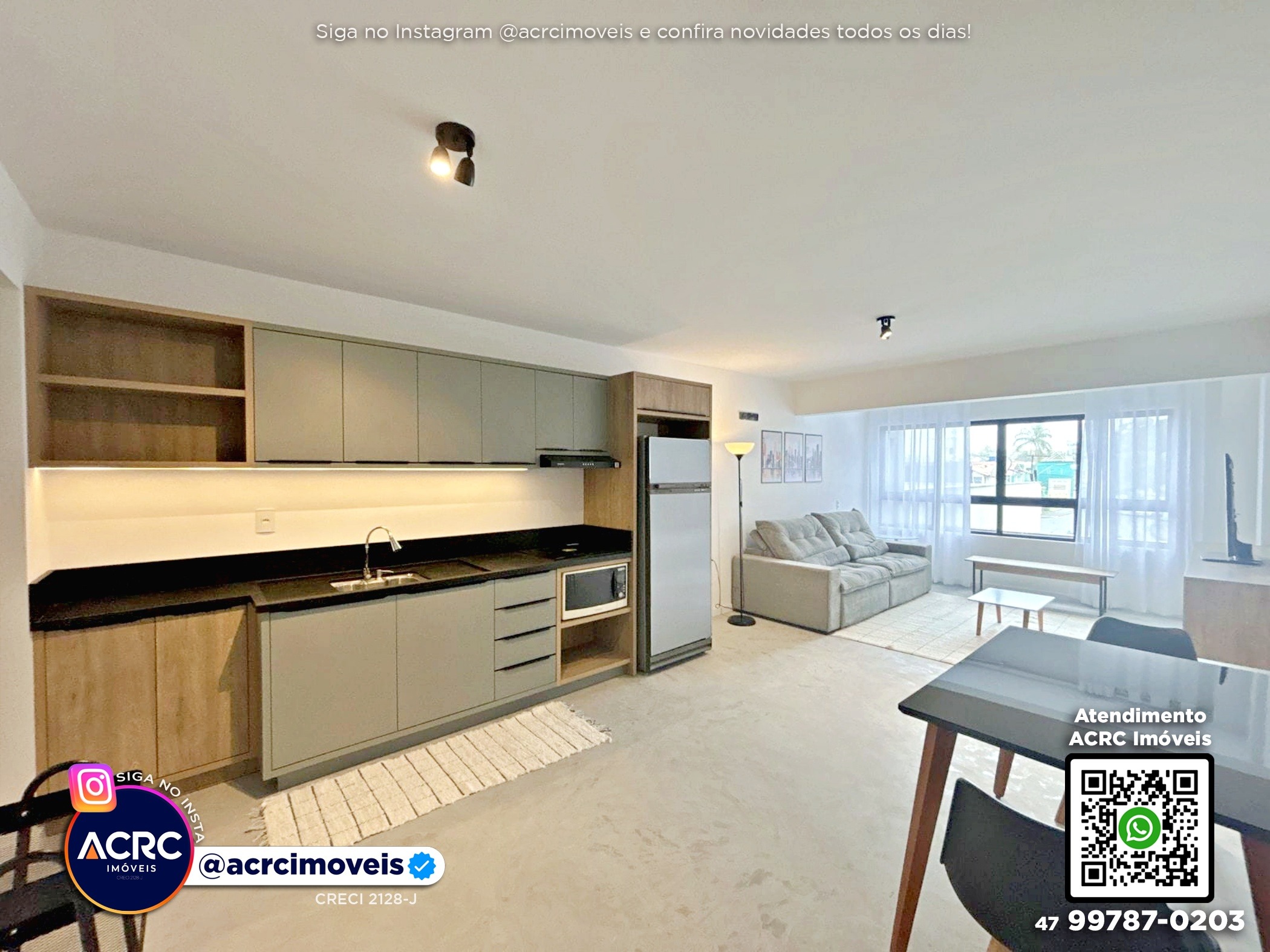 ACRC Imóveis - AP10127 - Apartamento com terraço a Venda no Bairro Itoupava Seca em Blumenau - foto 1