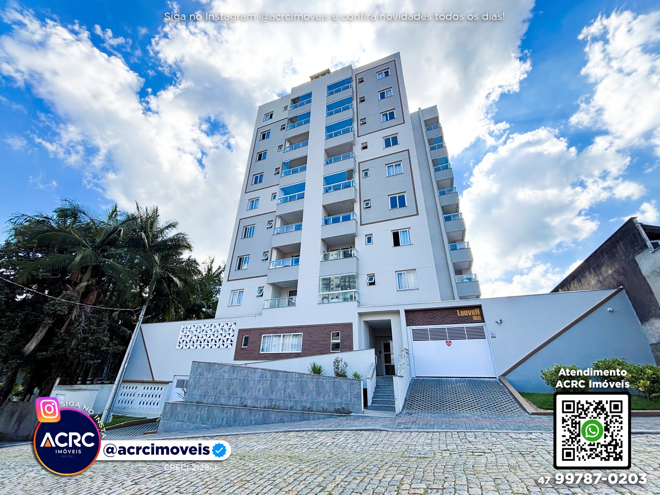 ACRC Imóveis - AP10070 - Apartamento para Locação no Bairro Itoupava Seca em Blumenau - foto 1