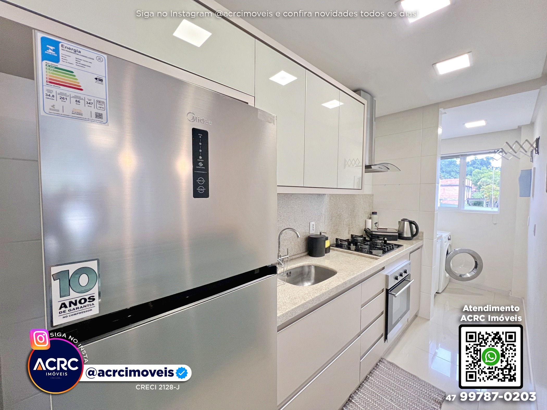 ACRC Imóveis - AP10117 - Apartamento para Locação no Bairro Escola Agrícola em Blumenau — foto 4