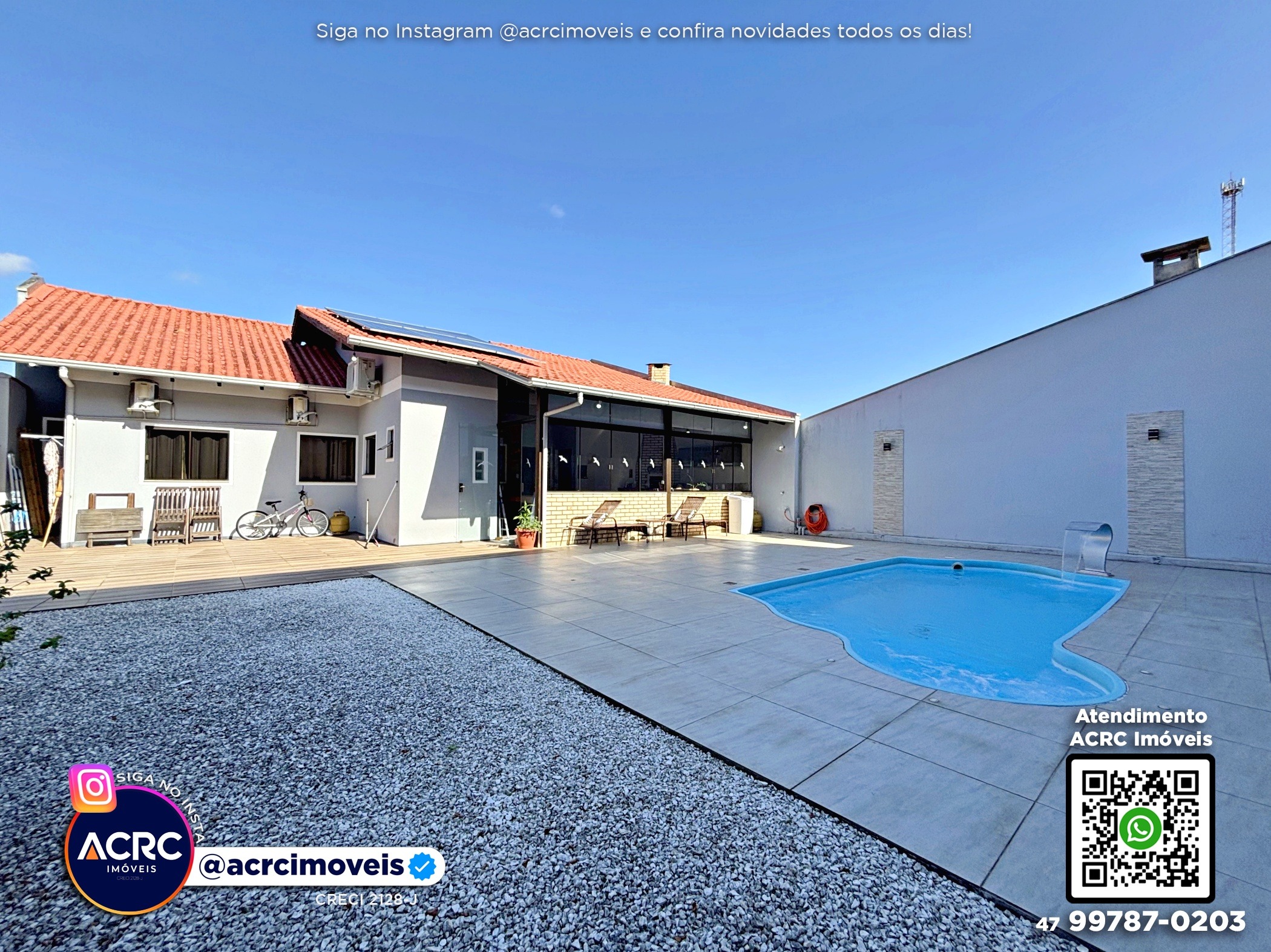 ACRC Imóveis - CA03704 - Casa a Venda no Bairro Passo Manso em Blumenau — foto 3