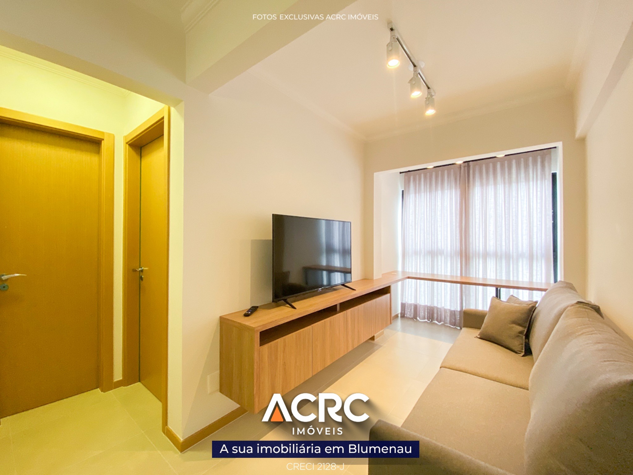 ACRC Imóveis - AP10129 - Apartamento para Locação no Centro de Blumenau — foto 4