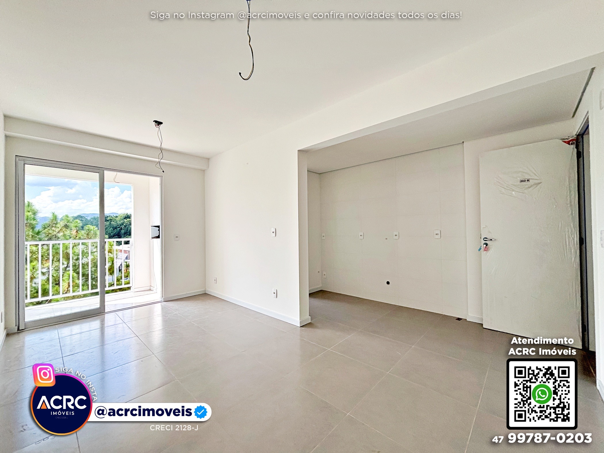 ACRC Imóveis - AP10188 - Apartamento para Locação no Bairro Fortaleza Alta em Blumenau - foto 1