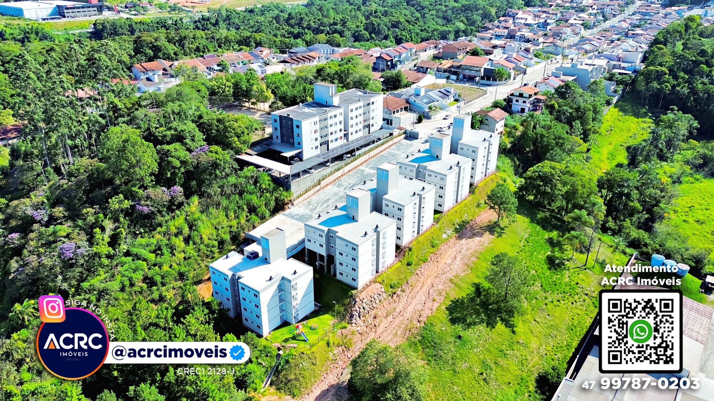 ACRC Imóveis - AP10188 - Apartamento para Locação no Bairro Fortaleza Alta em Blumenau — foto 2
