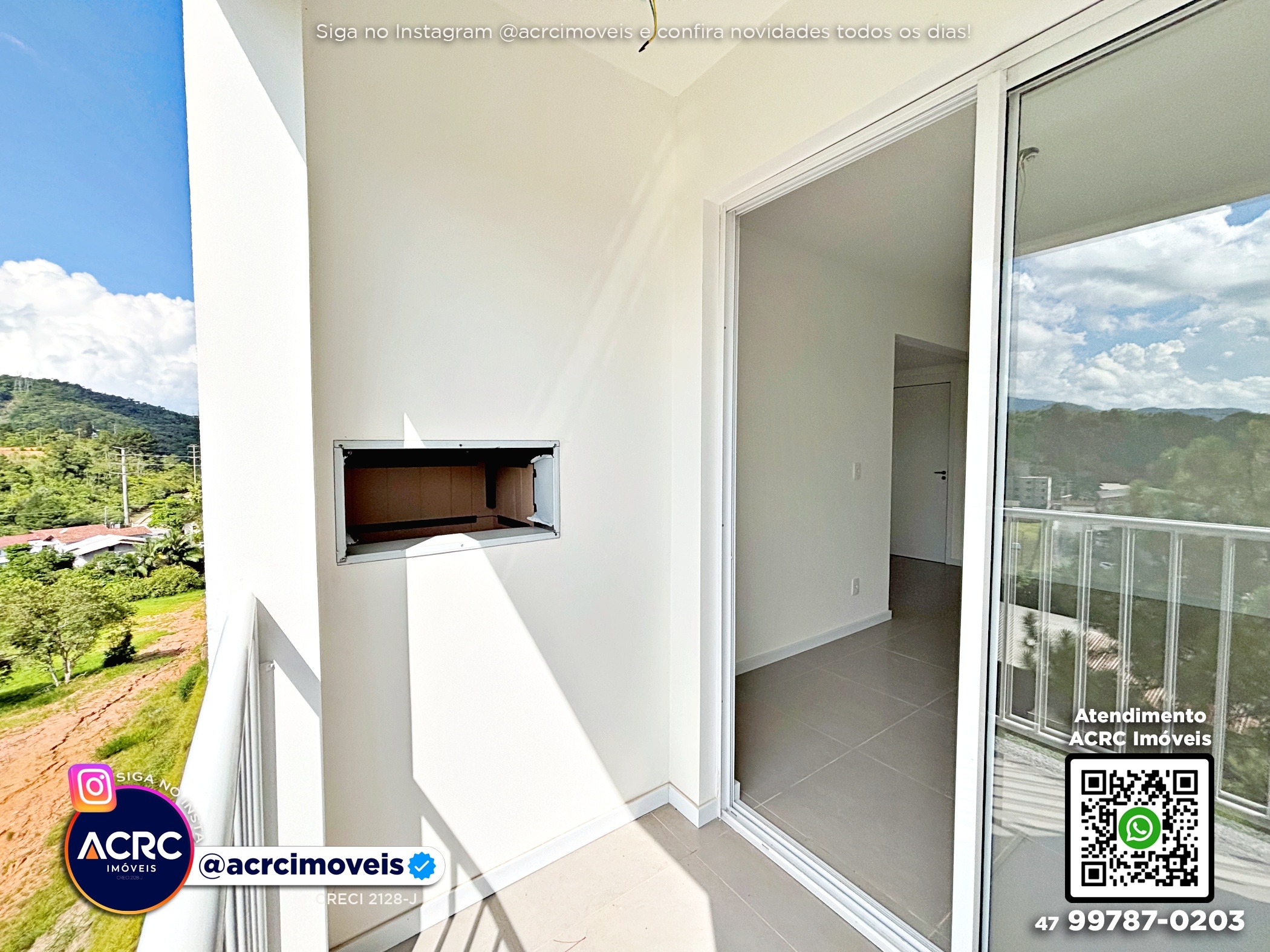 ACRC Imóveis - AP10188 - Apartamento para Locação no Bairro Fortaleza Alta em Blumenau — foto 5