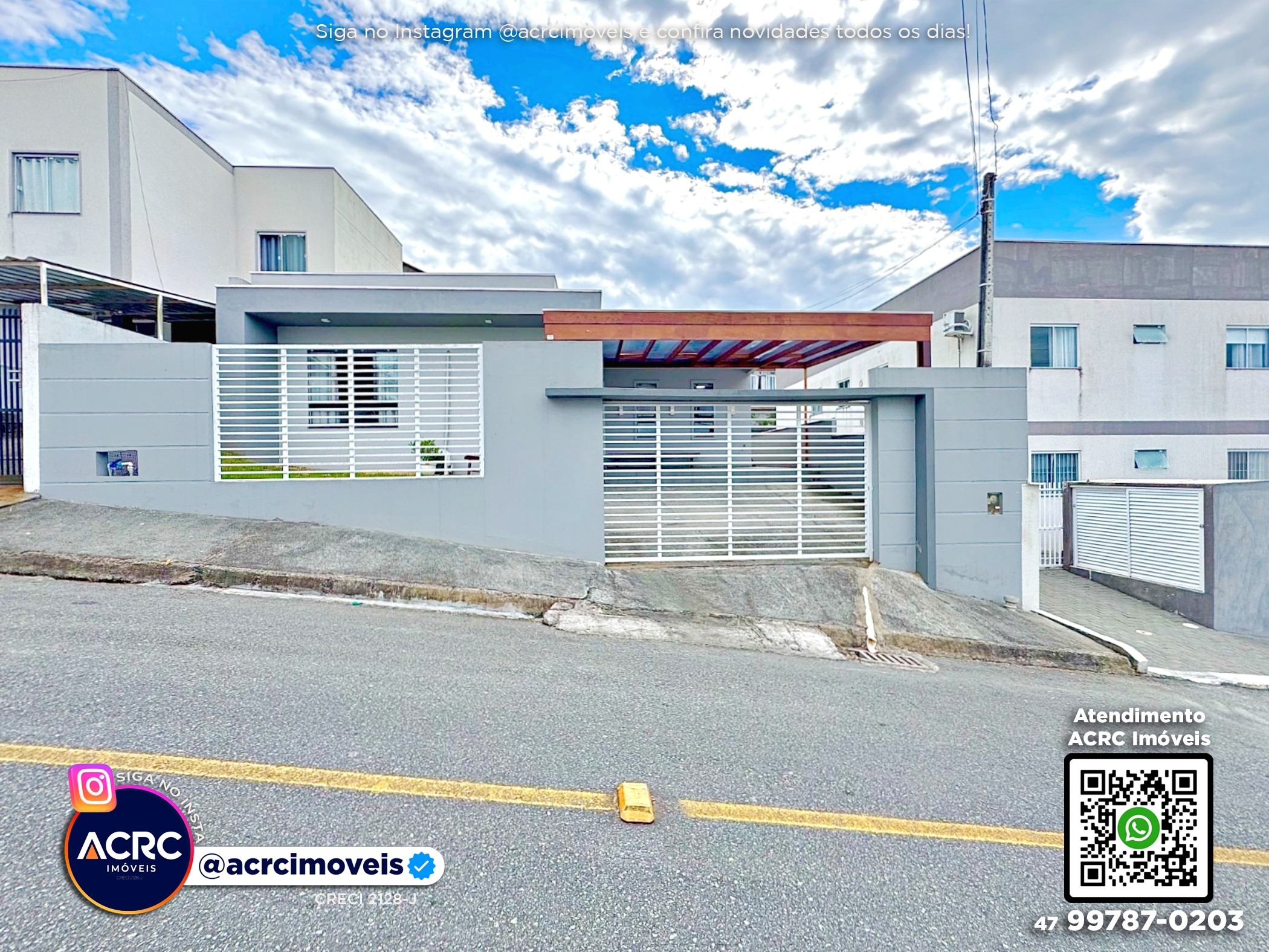 ACRC Imóveis - CA03728 - Casa para Locação no Bairro Água Verde em Blumenau — foto 3