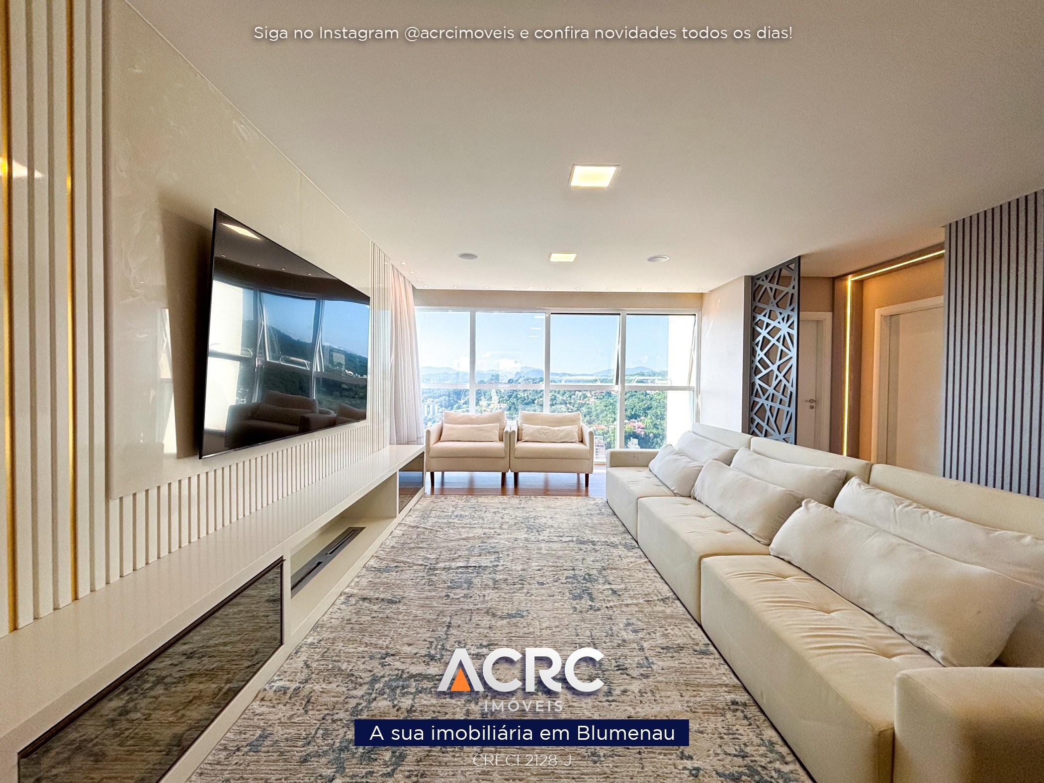 ACRC Imóveis - AP10176 - Apartamento alto padrão no Bairro Victor Konder em Blumenau — foto 5