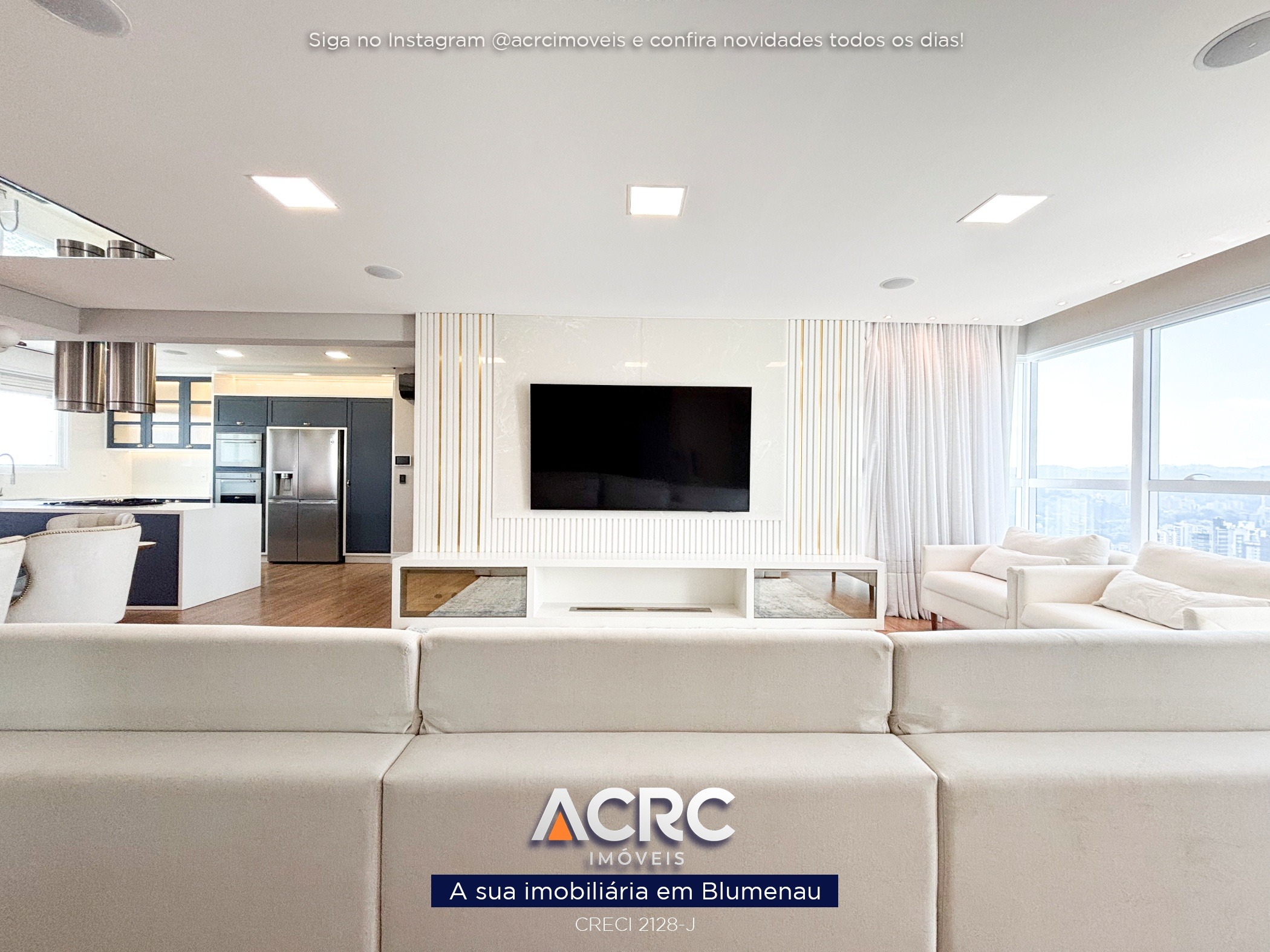 ACRC Imóveis - AP10176 - Apartamento alto padrão no Bairro Victor Konder em Blumenau — foto 6