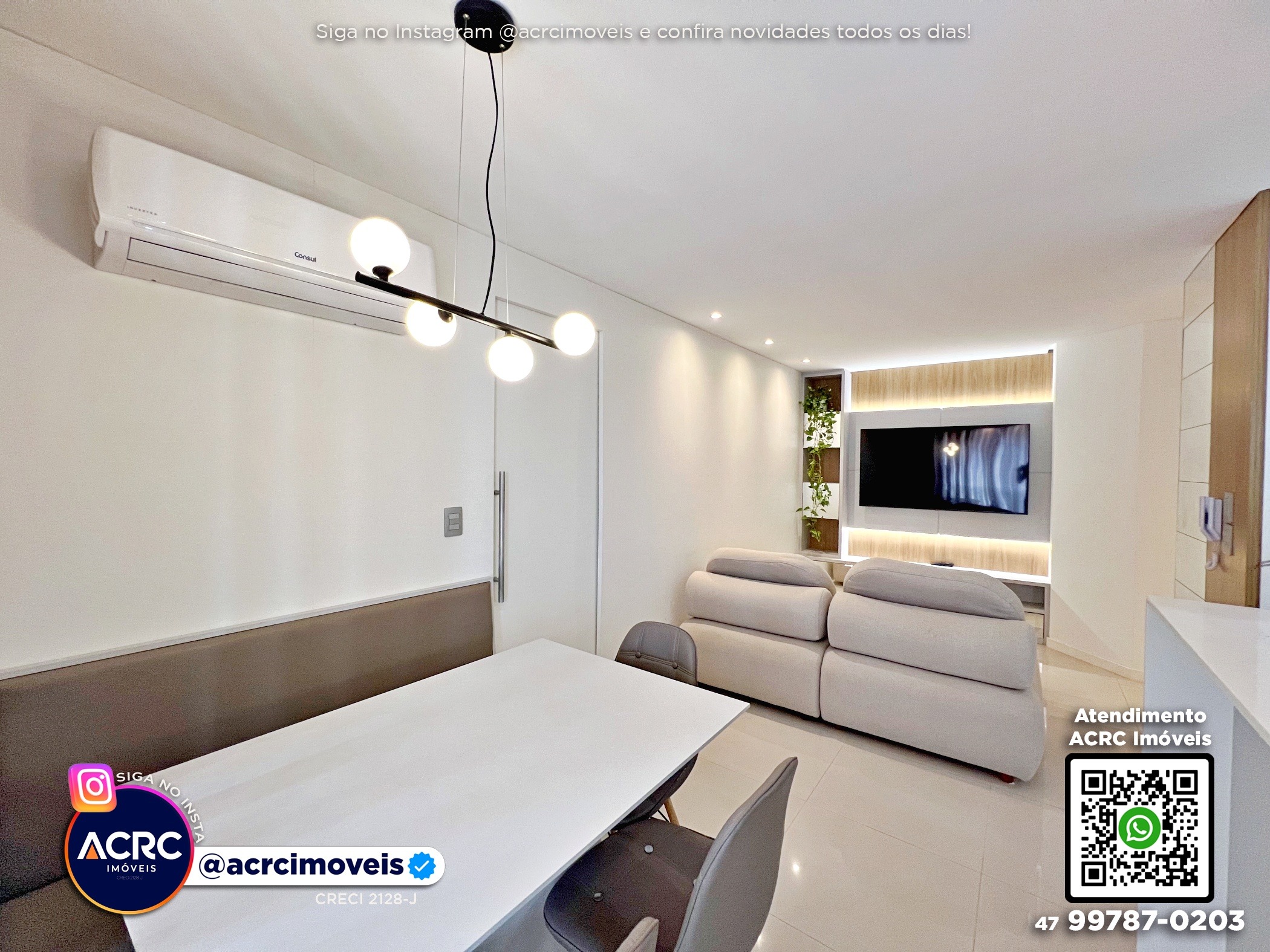 ACRC Imóveis - AP10085 - Apartamento para Locação no Bairro Itoupava Seca em Blumenau - foto 1