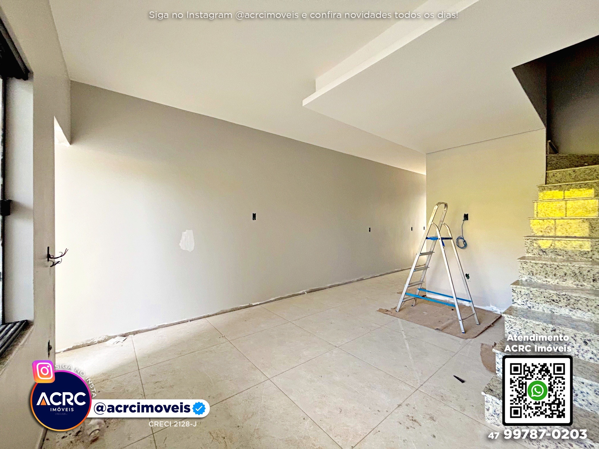 ACRC Imóveis - CA03717 - Sobrado em construção a Venda no Bairro Itoupavazinha em Blumenau — foto 2