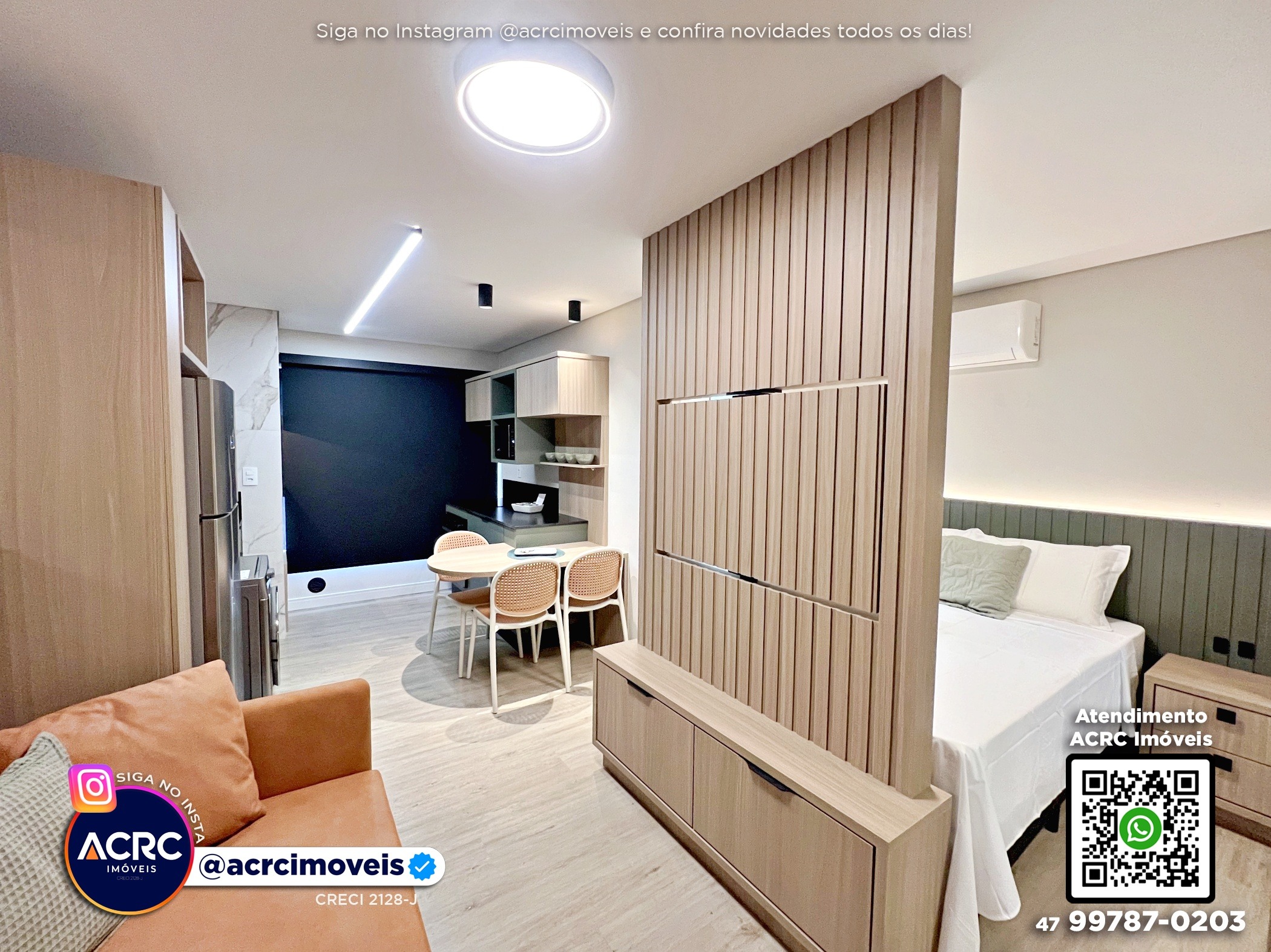 ACRC Imóveis - AP10135 - Apartamento para Locação no Bairro Centro em Blumenau - foto 1