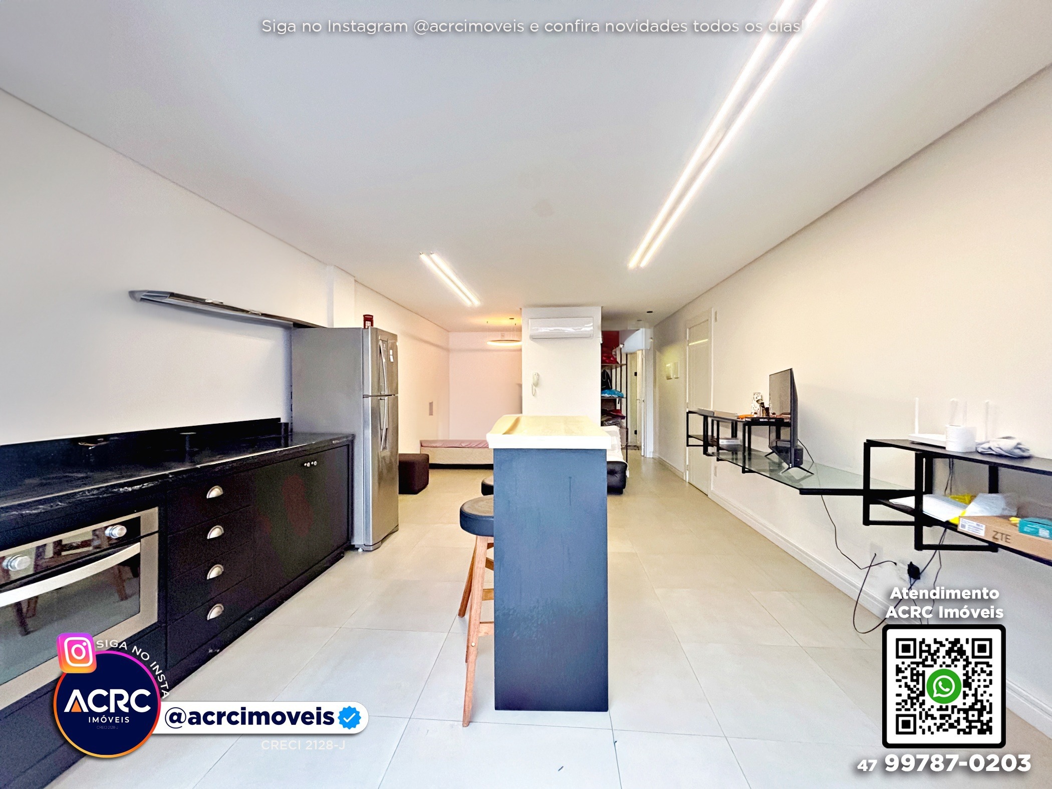 ACRC Imóveis - AP10181 - Apartamento Loft com terraço para Locação no Bairro Itoupava Seca em Blumenau — foto 6