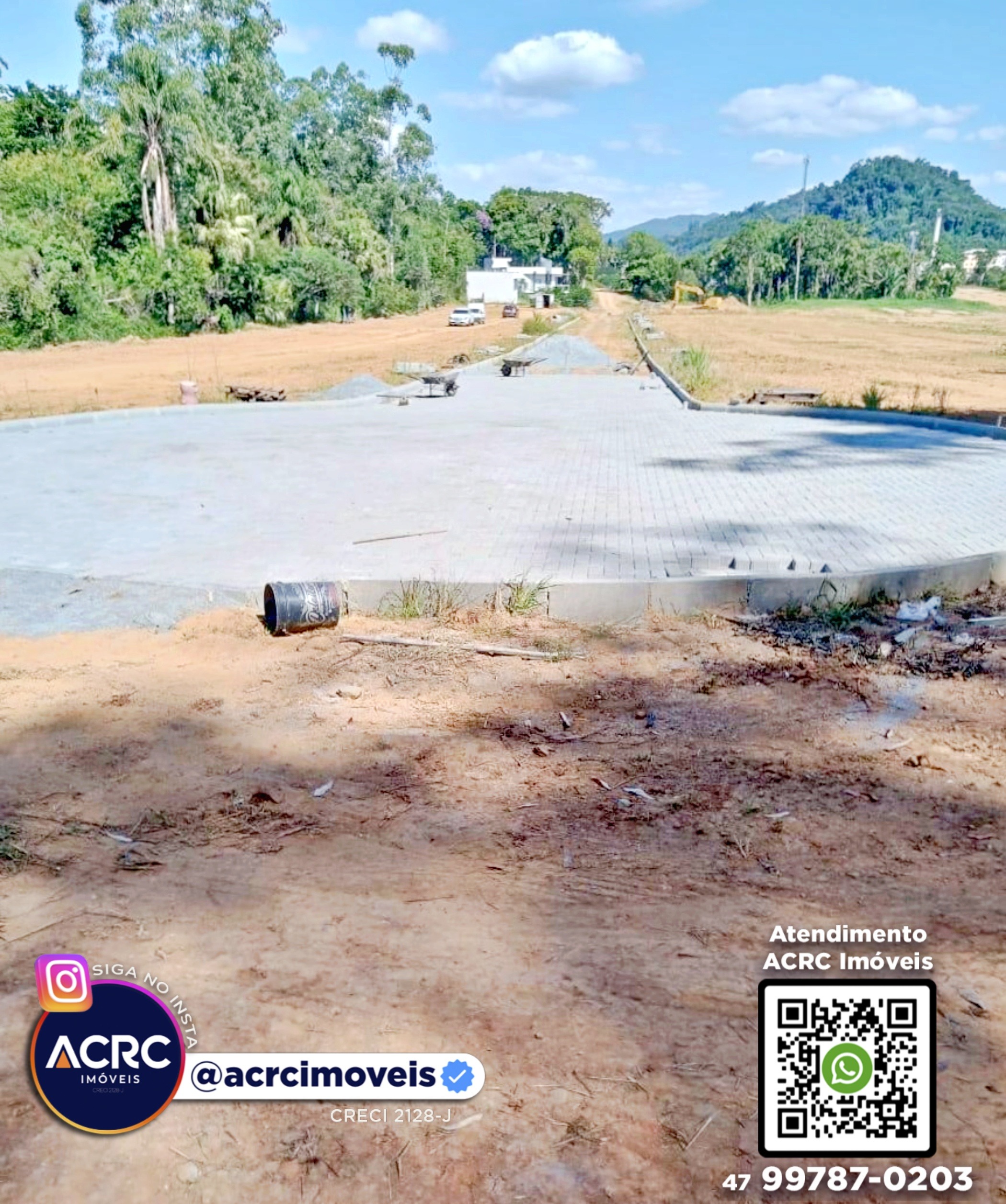 ACRC Imóveis - TE01358 - Terreno com um total de 360m a Venda no Bairro Badenfurt em Blumenau — foto 3