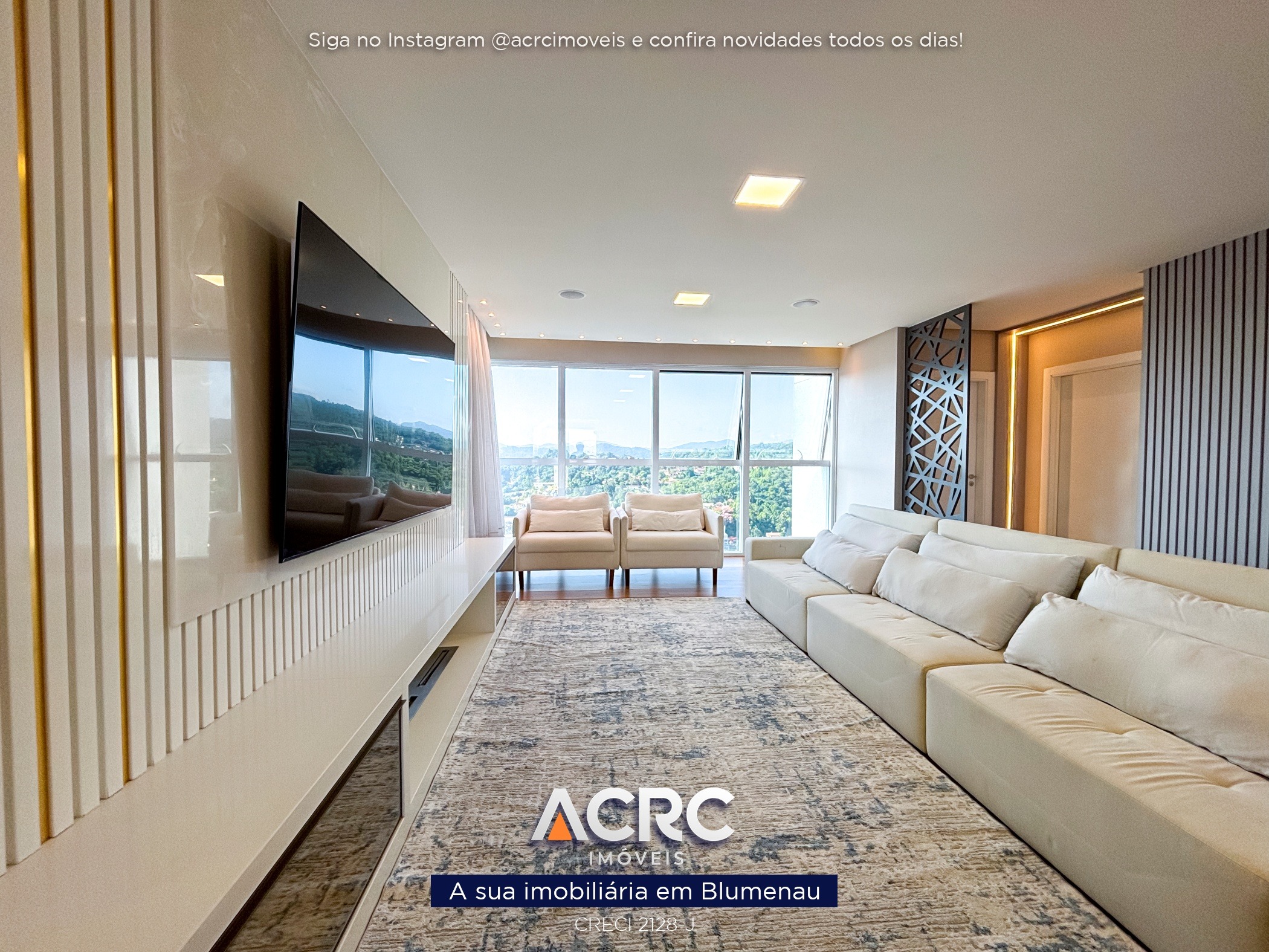 ACRC Imóveis - AP10176 - Apartamento alto padrão no Bairro Victor Konder em Blumenau — foto 7