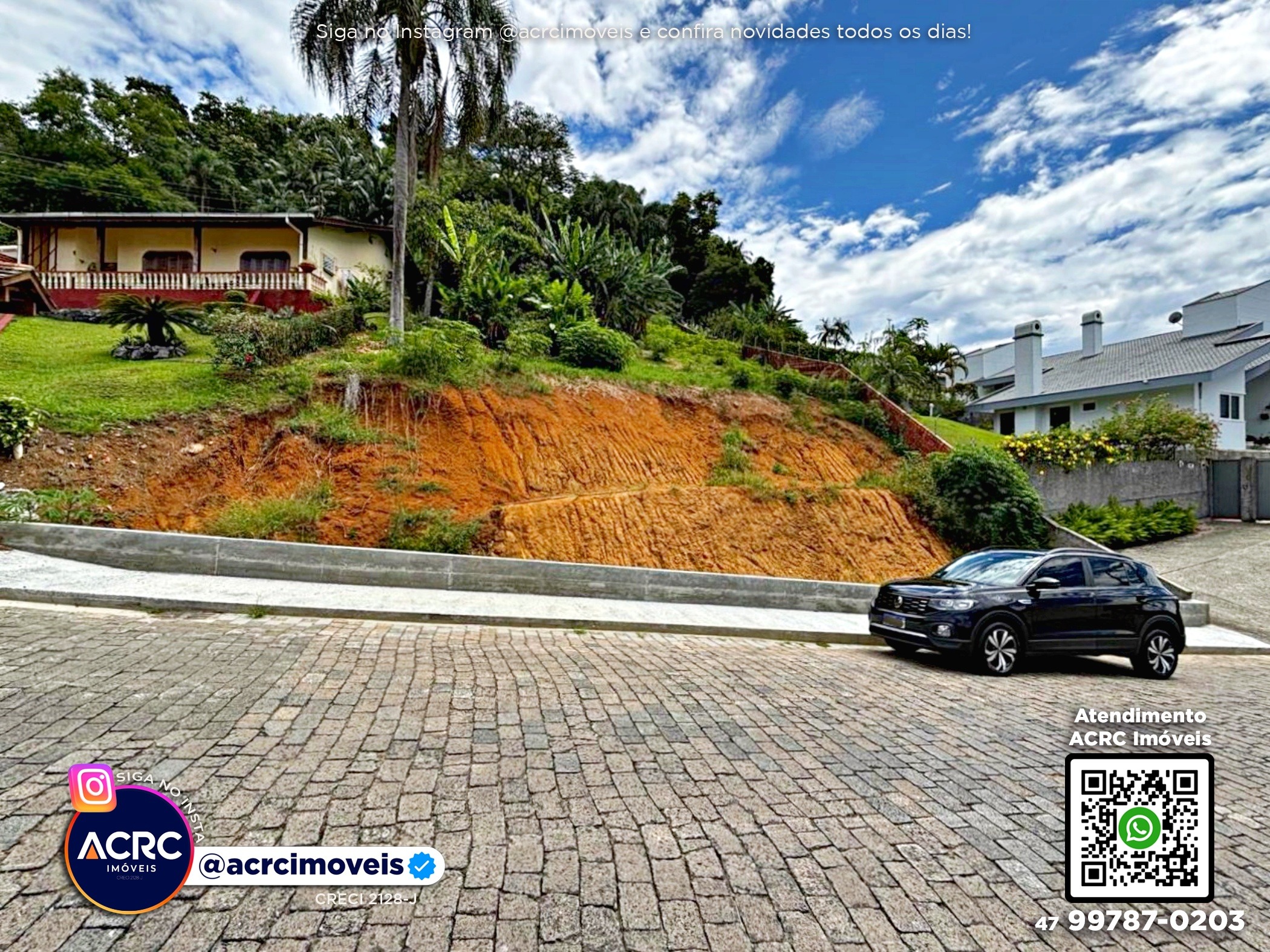 ACRC Imóveis - TE01344 - Terreno com um total de 1.108,45m a Venda no Bairro Itoupava Seca em Blumenau - foto 1