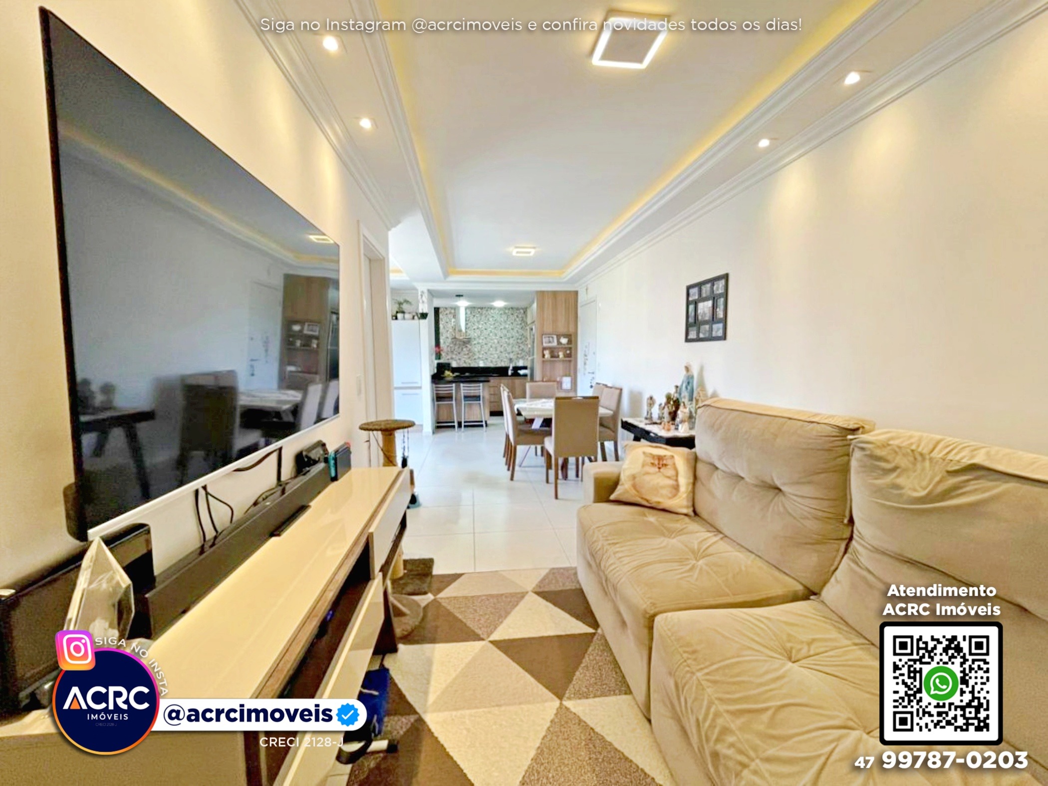 ACRC Imóveis - AP10155 - Apartamento a Venda no Bairro Garcia em Blumenau - foto 1