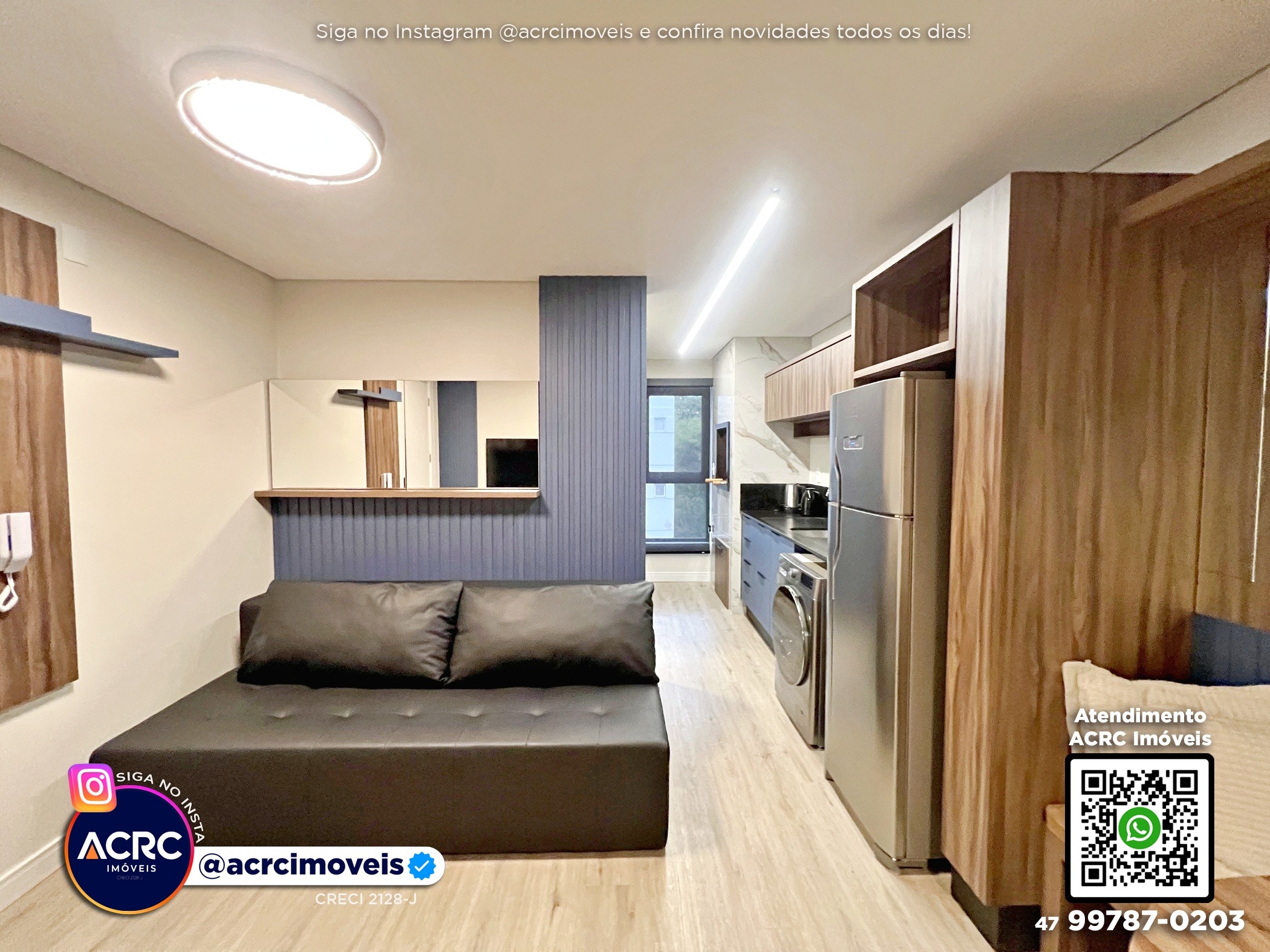 ACRC Imóveis - AP10136 - Apartamento para Locação no Bairro Centro em Blumenau - foto 1