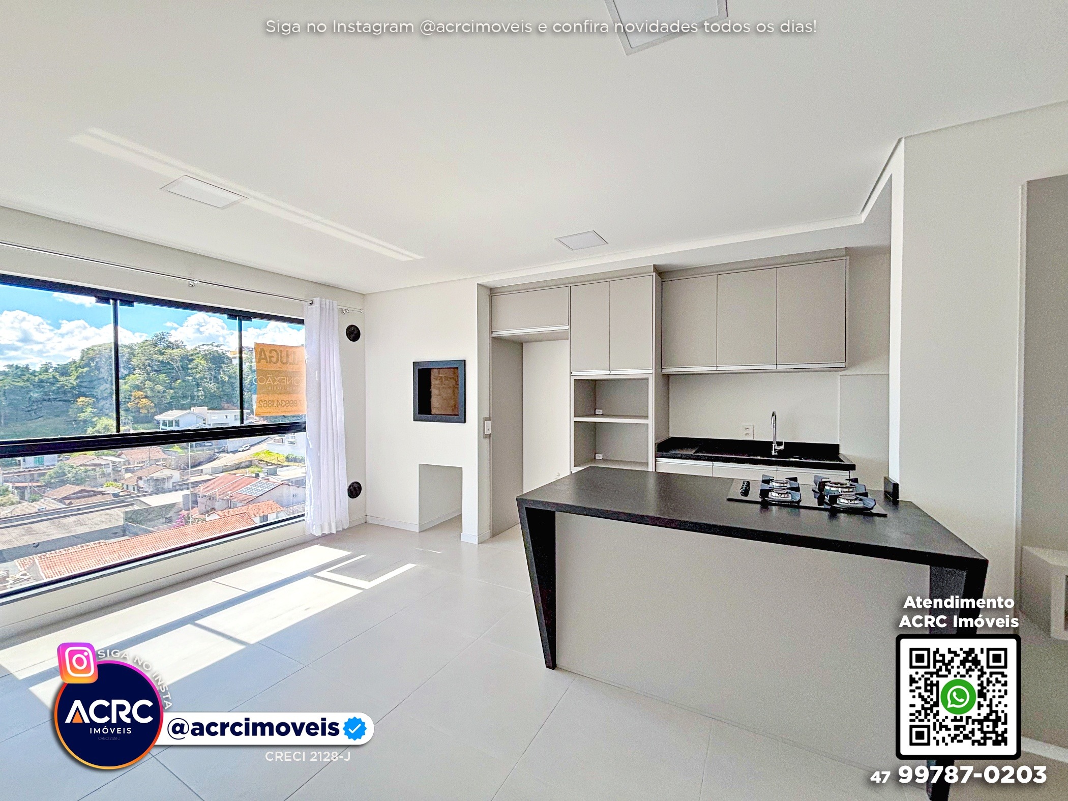 ACRC Imóveis - AP09867 - Apartamento para Locação no Bairro Água Verde em Blumenau — foto 4